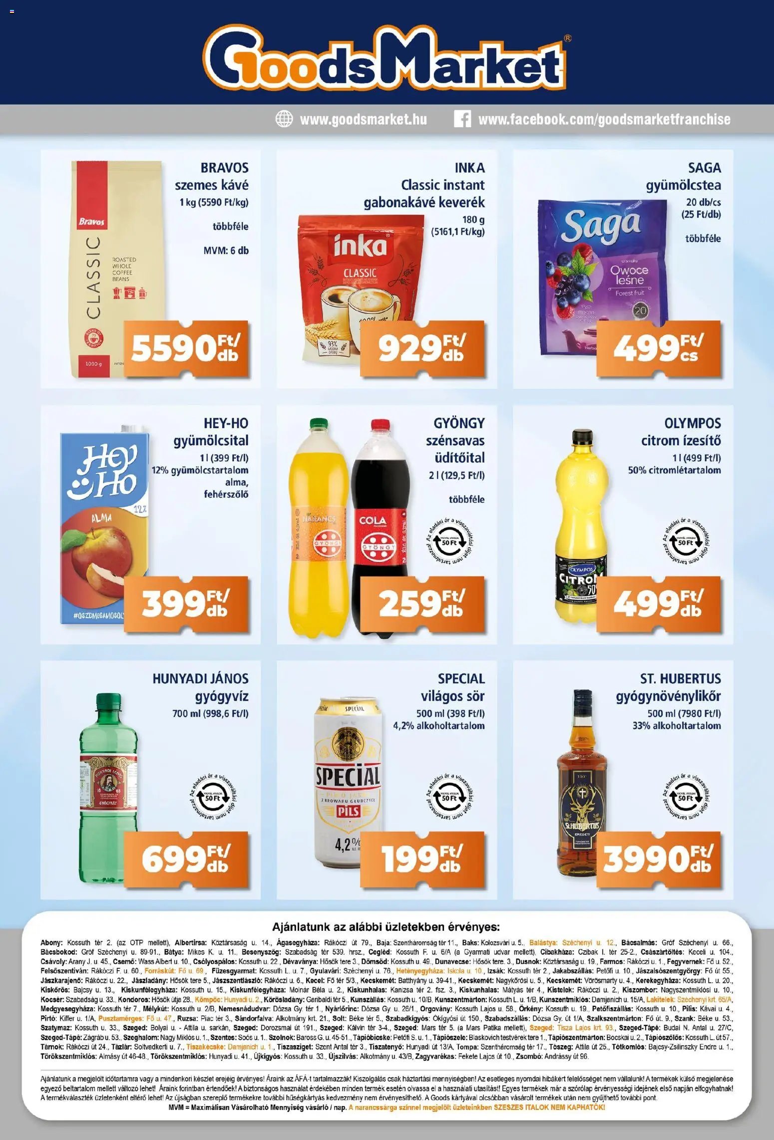 Goods Market újság 2026.01.08. Akciós újság Goods Market (2026-01-08 - 2026-01-17)