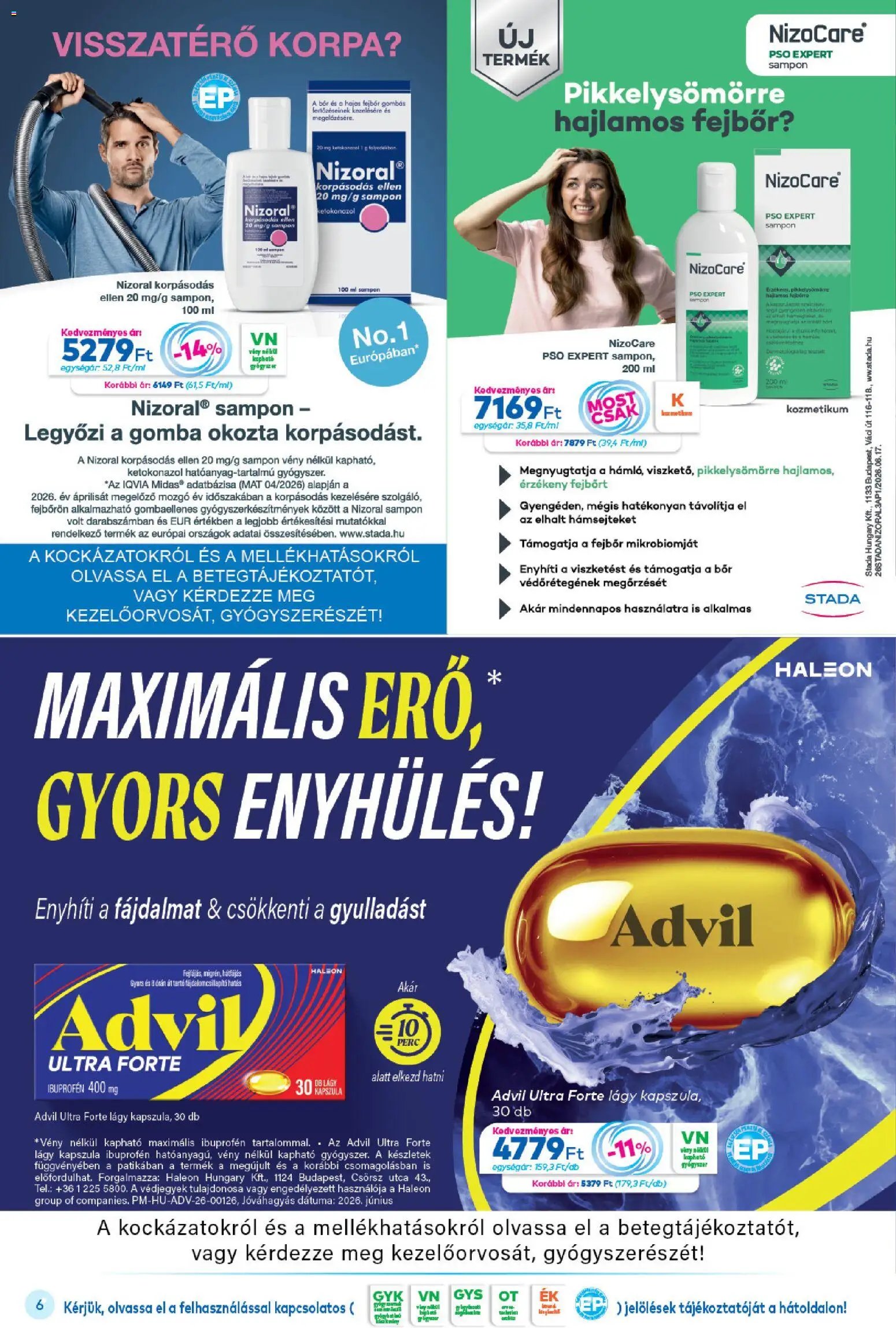 Gyöngy Patikák újság 2026.08.01. Gyöngy Patikák akciós újság