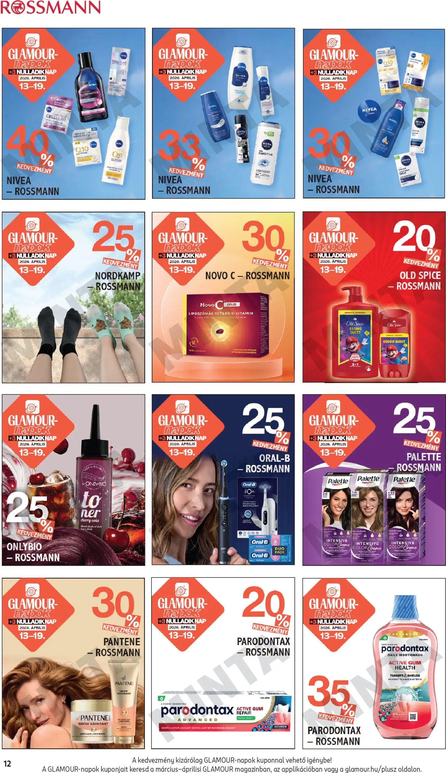 Rossmann újság 2026.04.13. Rossmann akciós újság (2026-04-13 - 2026-04-19)