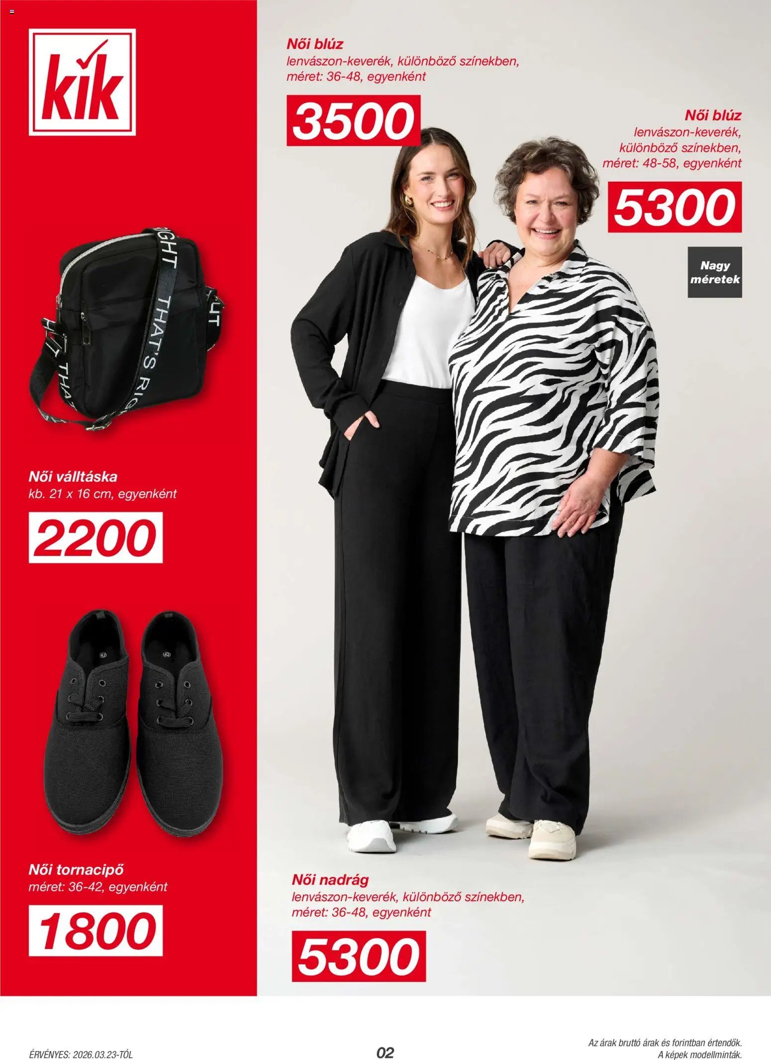 Kik újság 2026.03.23. Kik akciós újság (2026-03-23)