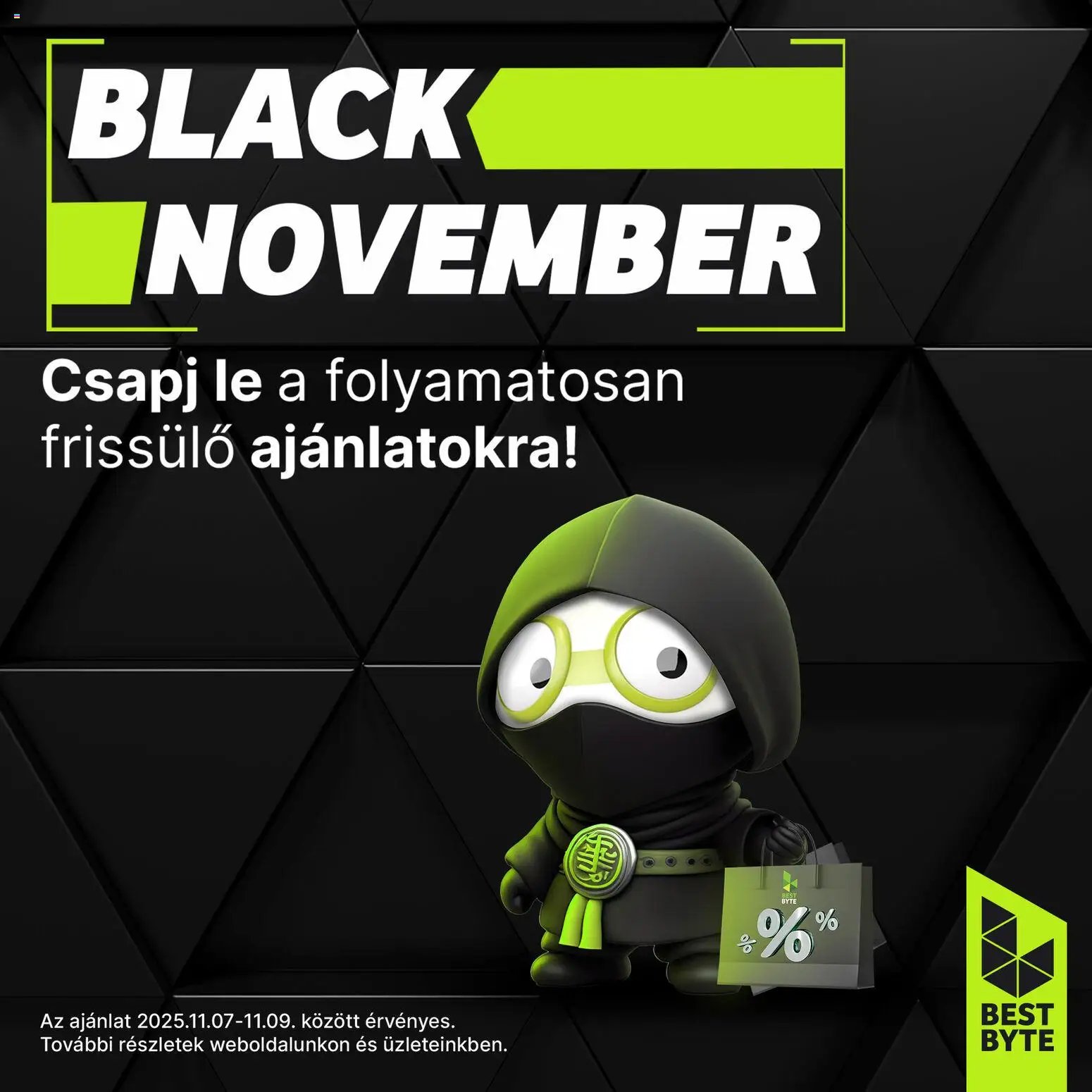 Best Byte újság 2025.11.07. Black Friday (2025-11-07 - 2025-11-09)