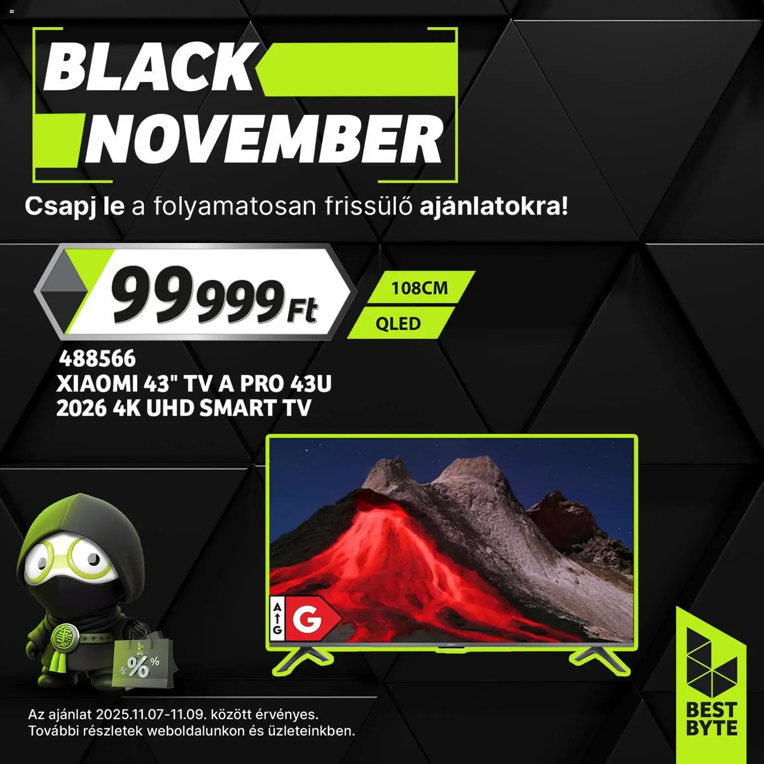 Best Byte újság 2025.11.07. Black Friday (2025-11-07 - 2025-11-09)
