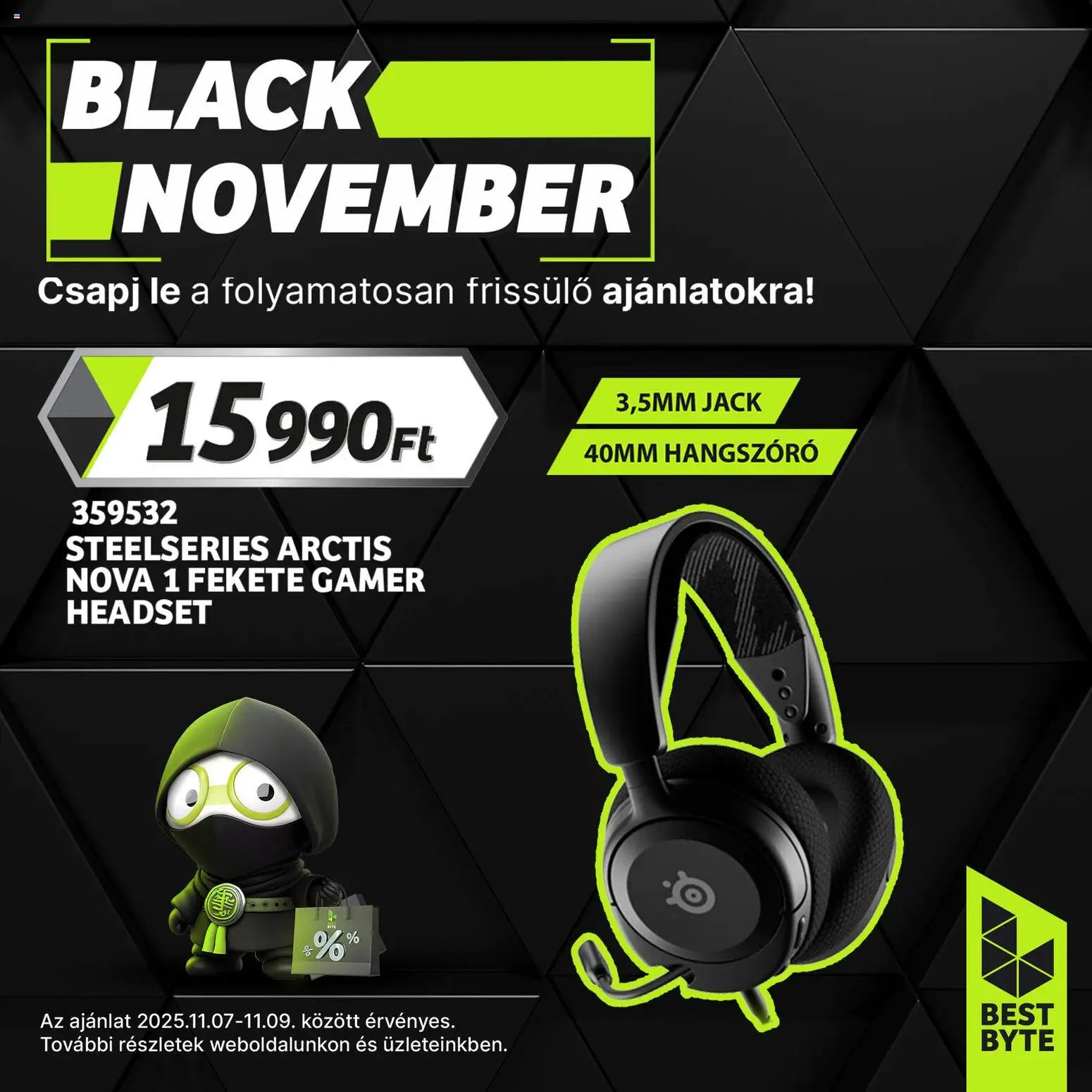 Best Byte újság 2025.11.07. Black Friday (2025-11-07 - 2025-11-09)
