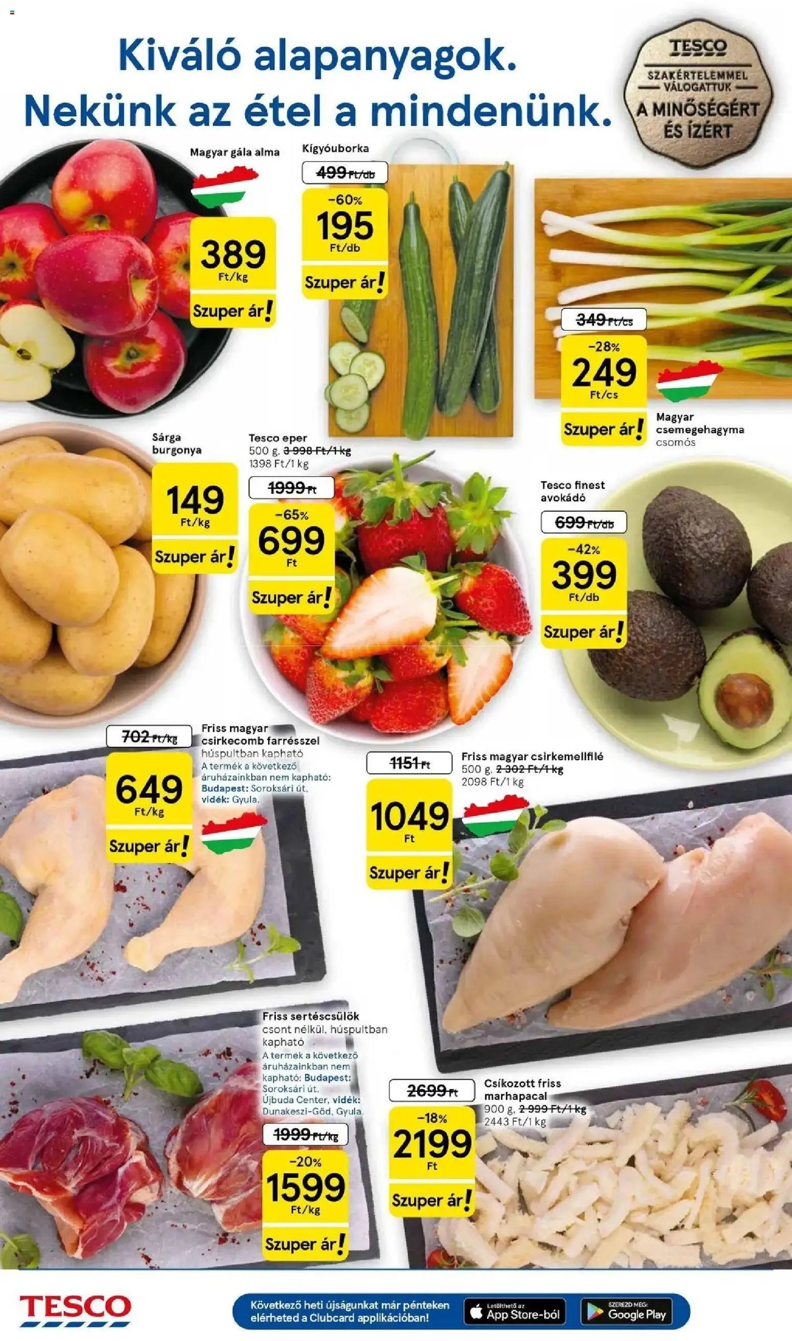 Tesco újság 2026.04.23. Tesco akciós újság (2026-04-23 - 2026-04-29)