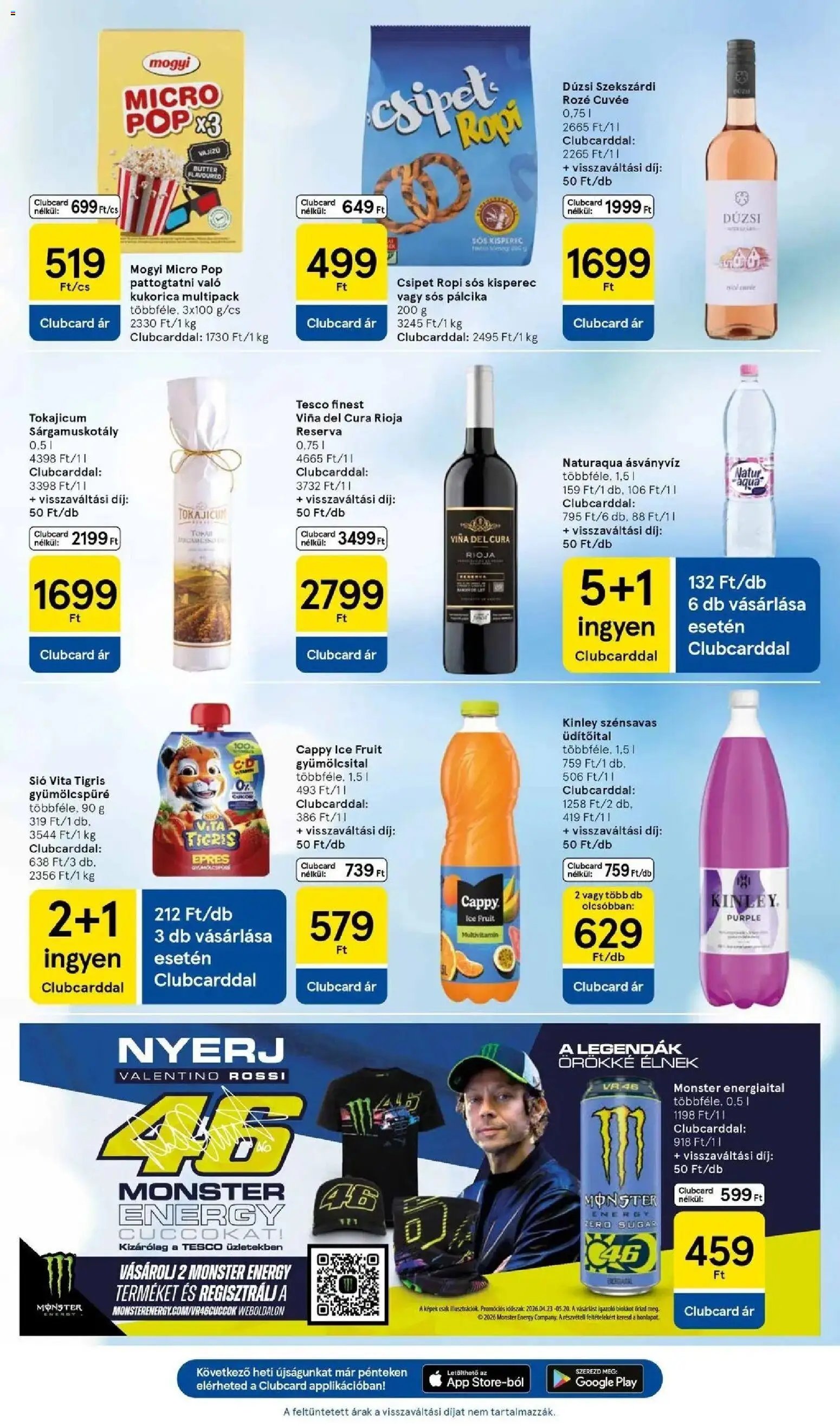 Tesco újság 2026.04.23. Tesco akciós újság (2026-04-23 - 2026-04-29)