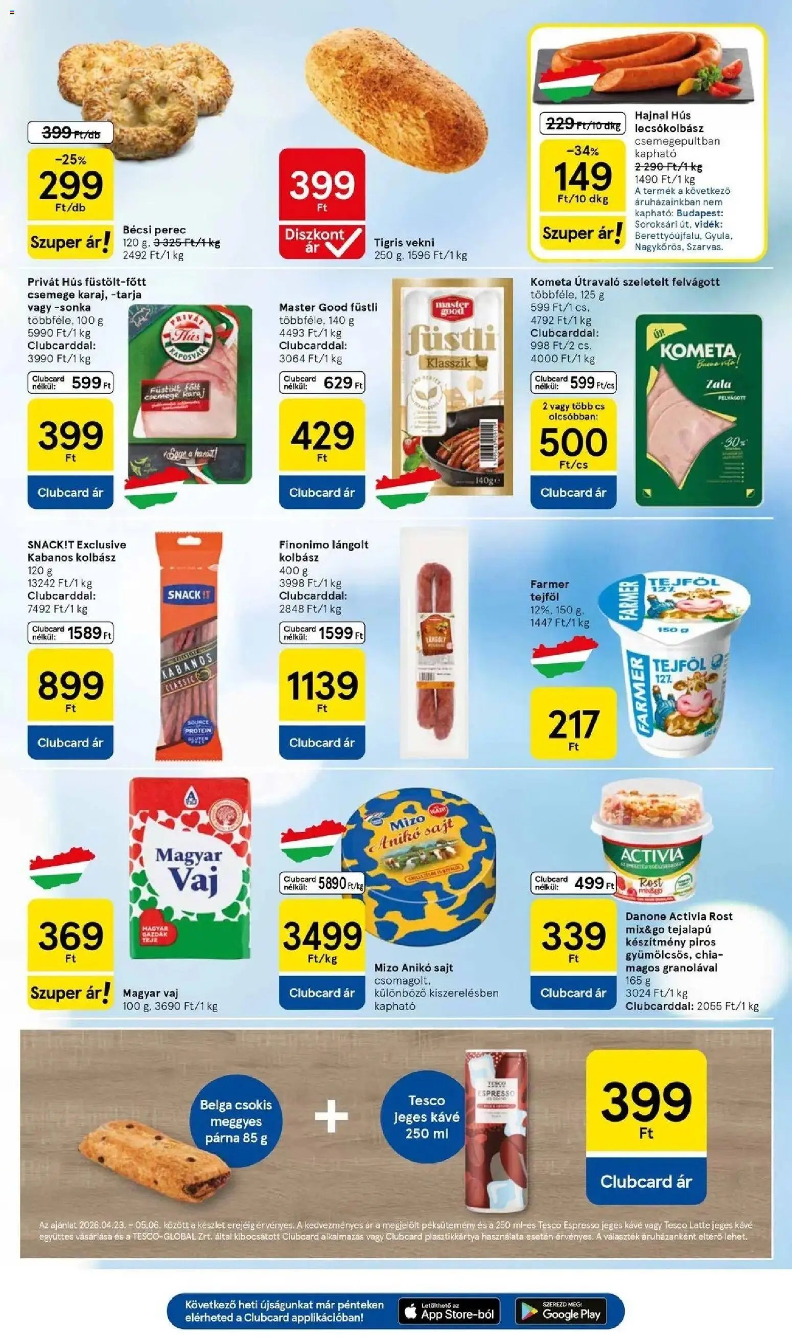 Tesco újság 2026.04.23. Tesco akciós újság (2026-04-23 - 2026-04-29)