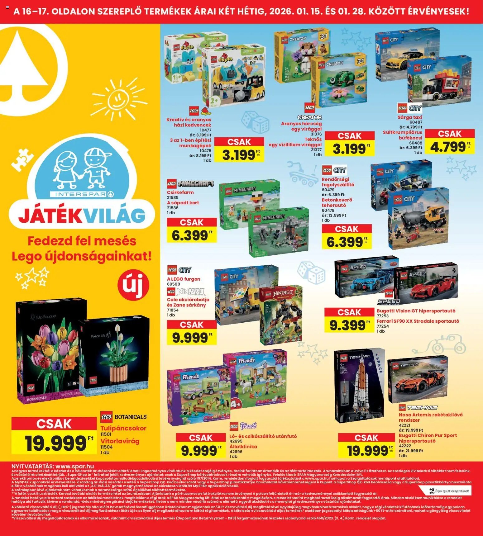 Interspar újság 2026.01.15. Akciós újság Interspar (2026-01-15 - 2026-01-21)