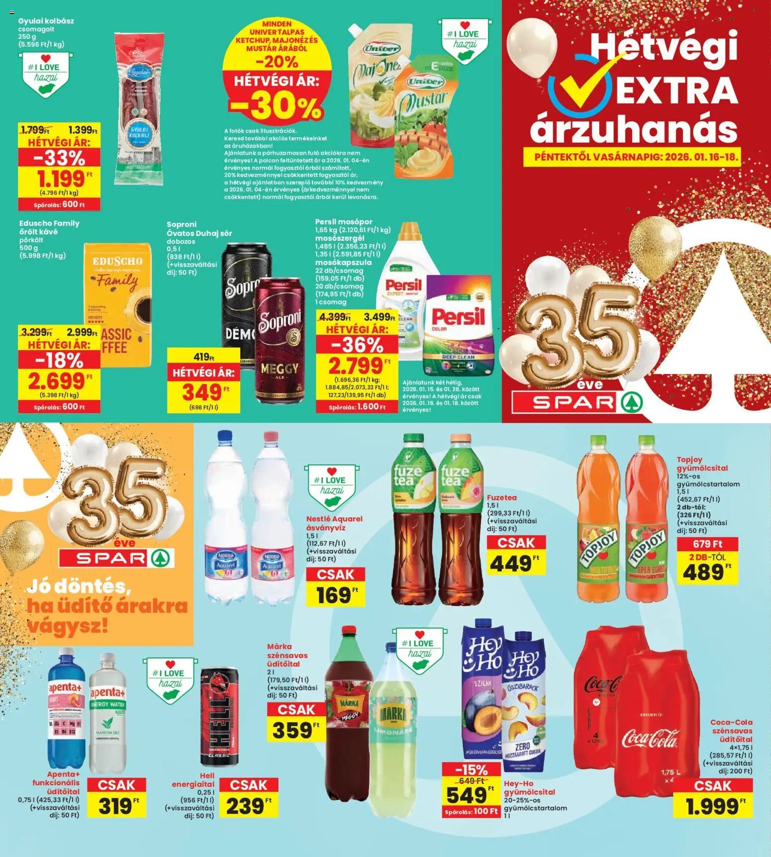 Interspar újság 2026.01.15. Akciós újság Interspar (2026-01-15 - 2026-01-21)