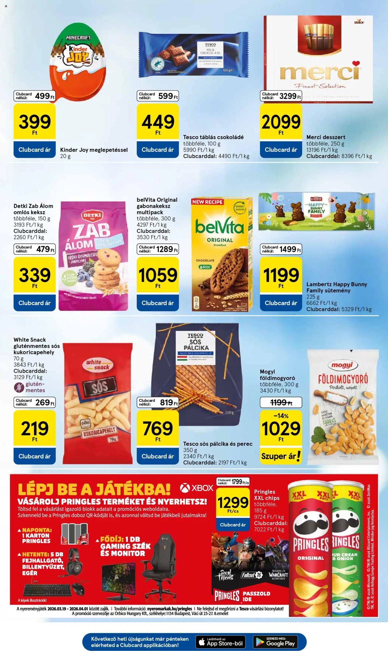 Tesco újság 2026.03.26. Tesco aktuális akciós újság (2026-03-26 - 2026-04-01)