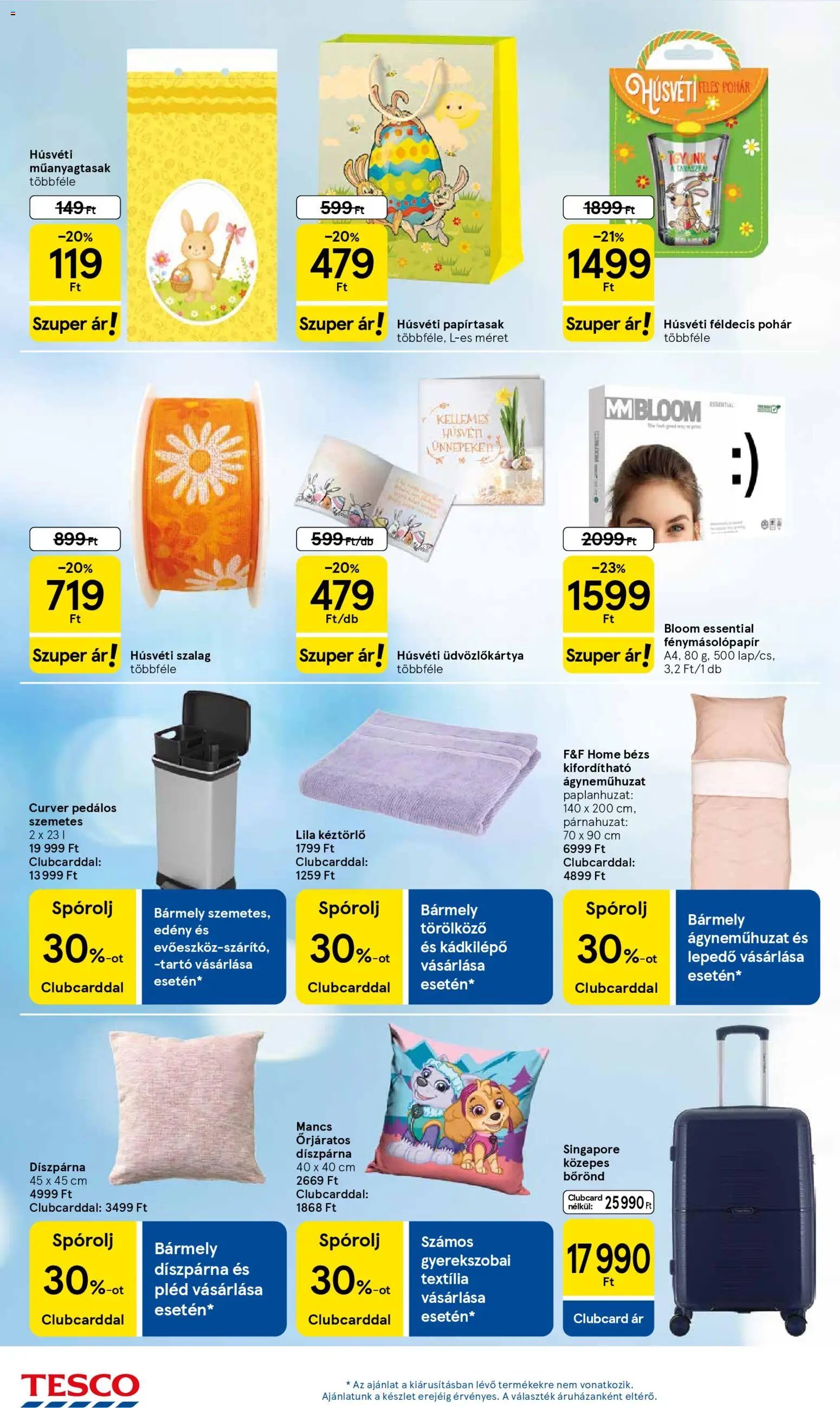 Tesco újság 2026.03.26. Tesco aktuális akciós újság (2026-03-26 - 2026-04-01)