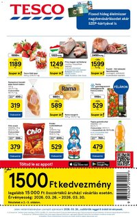 Tesco újság 2026.03.26. Tesco aktuális akciós újság (2026-03-26 - 2026-04-01)