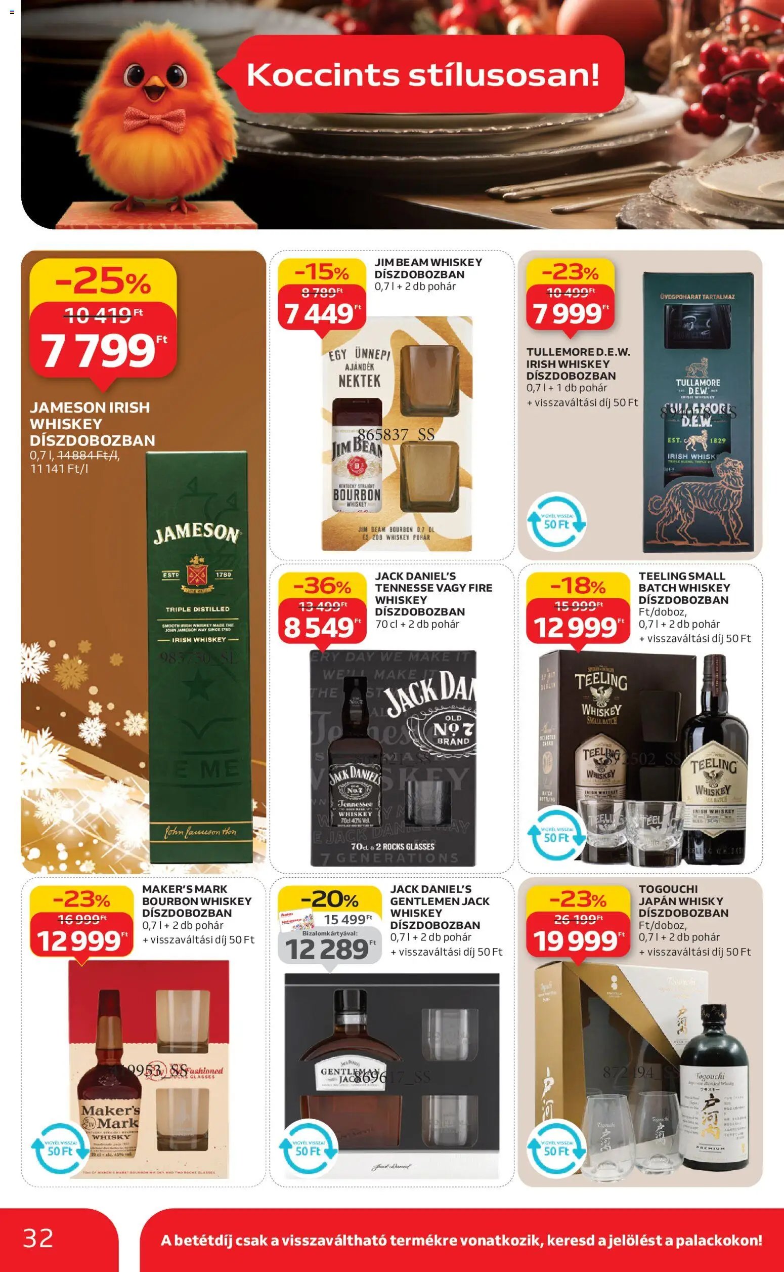 Auchan újság 2025.11.20. Karácsonyi prémium élelmiszer hipermarket ajánlataink (2025-11-20 - 2025-12-24)