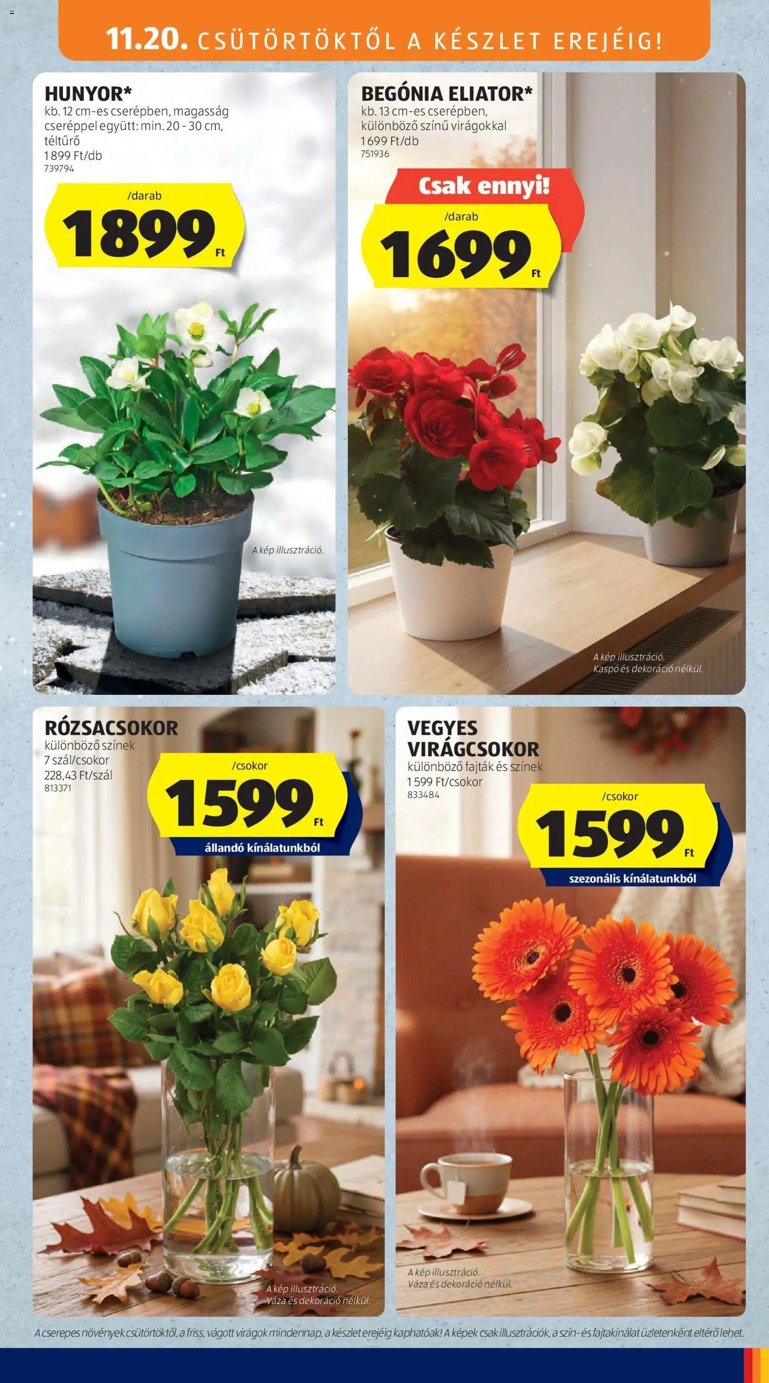 Aldi újság 2025.11.20. Középső sor termékei (2025-11-20 - 2025-11-26)