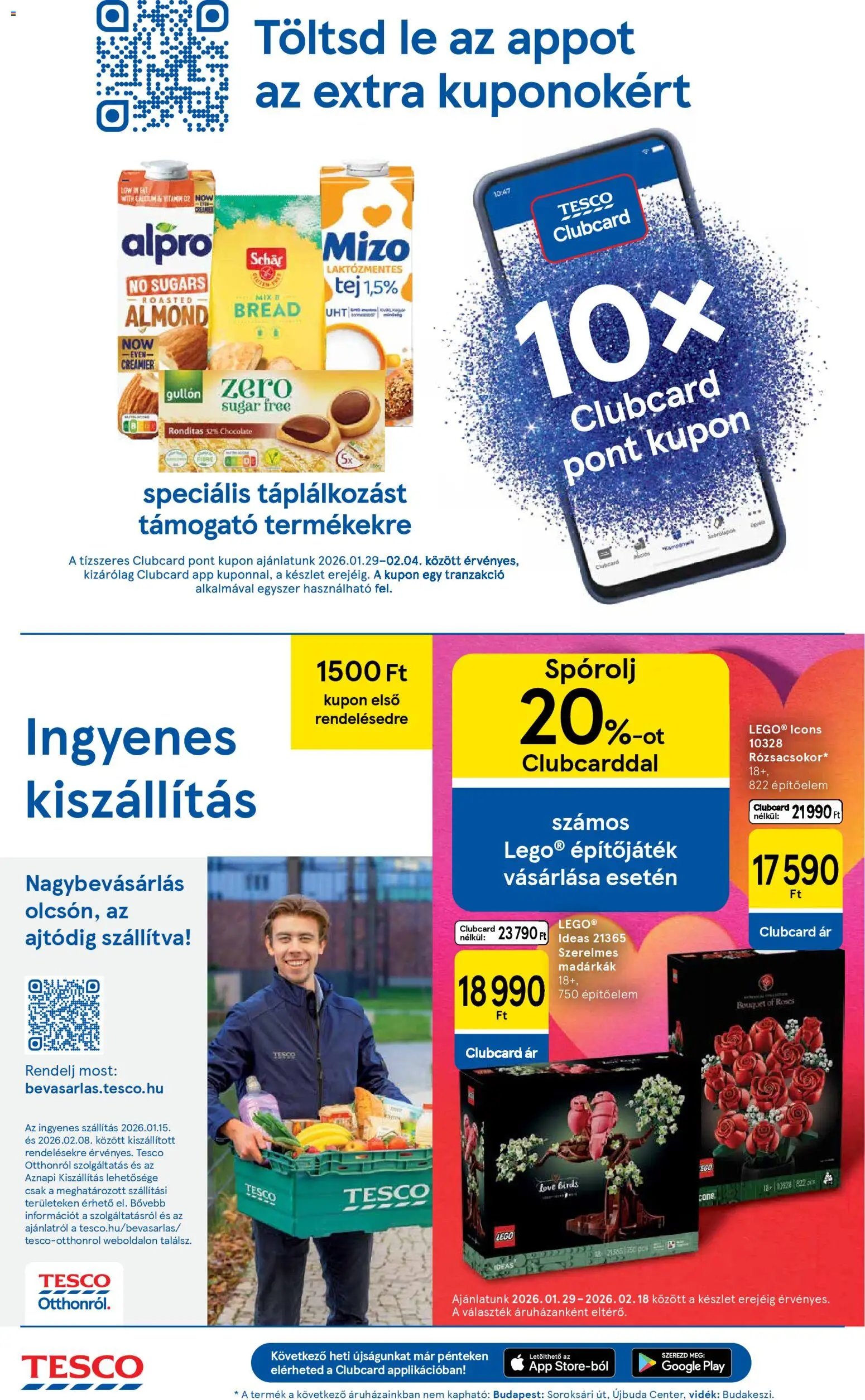 Tesco újság 2026.01.29. Akciós újság Tesco (2026-01-29 - 2026-02-04)