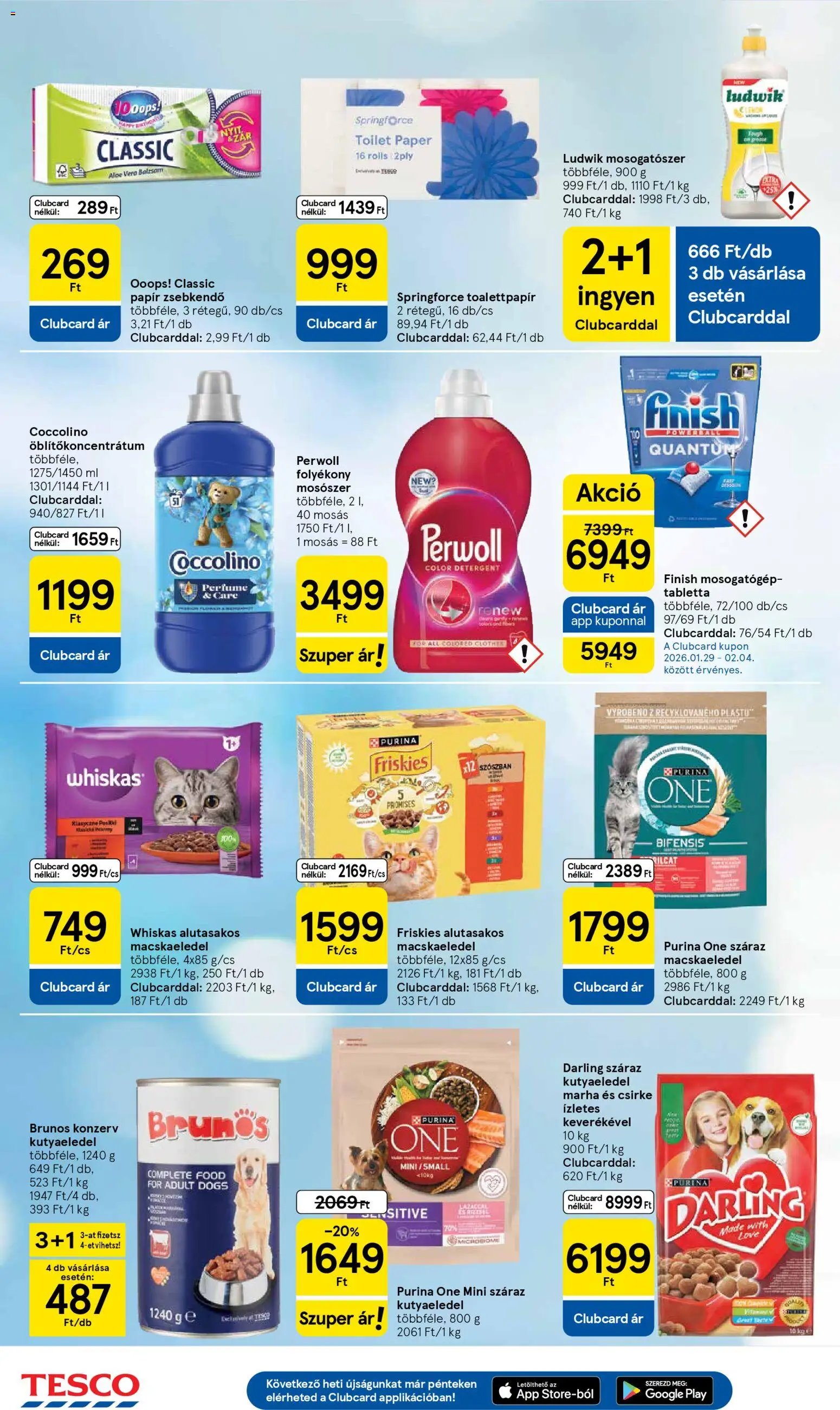 Tesco újság 2026.01.29. Akciós újság Tesco (2026-01-29 - 2026-02-04)