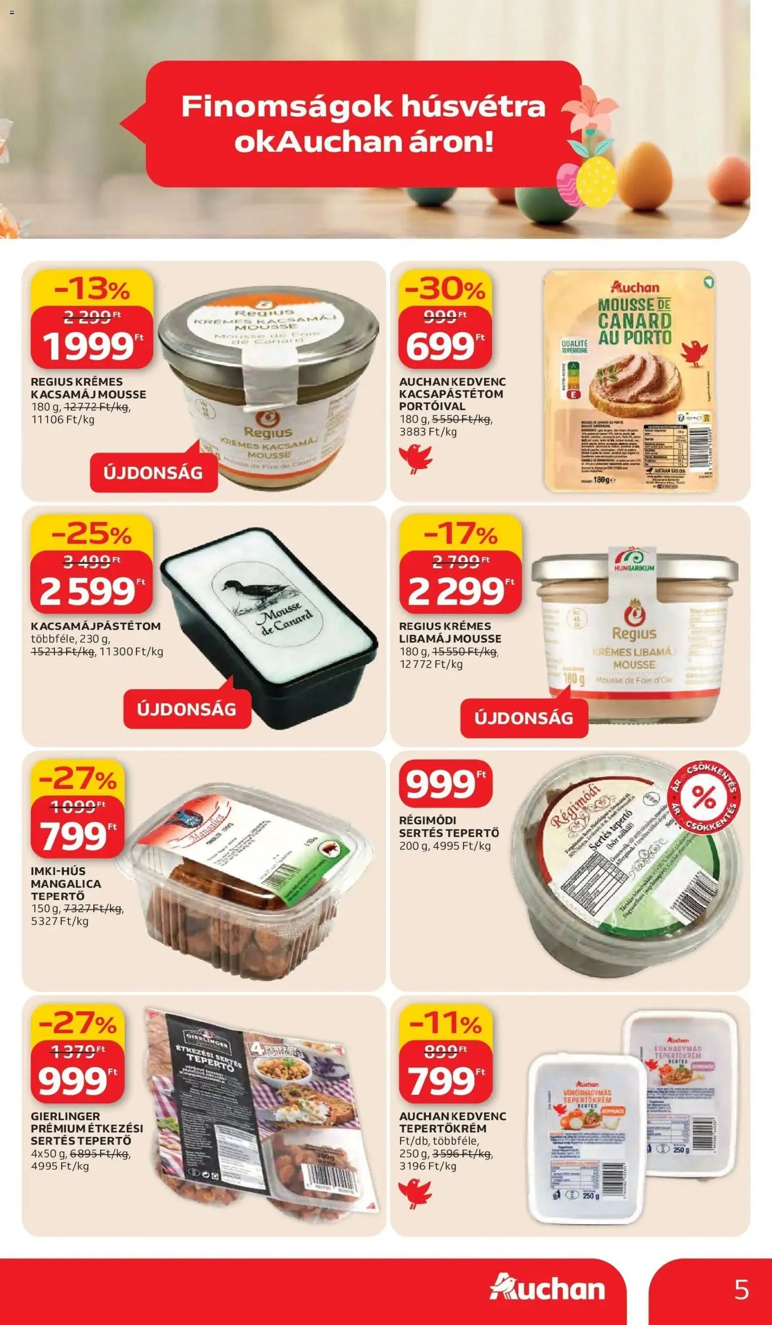 Auchan újság 2026.03.05. Auchan akciós újság Debrecen (2026-03-05 - 2026-03-11)