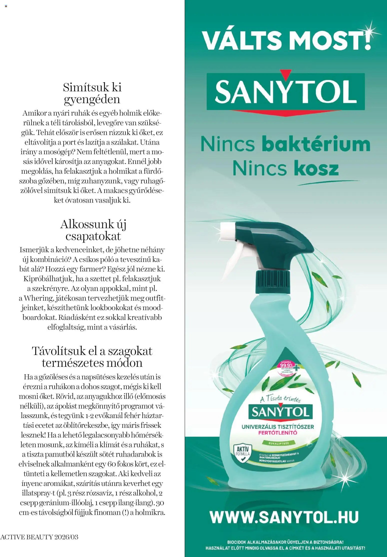 DM Drogerie Markt újság 2026.03.26. DM Drogerie Markt Active Beauty 2026/03 (2026-03-26 - 2026-04-30)