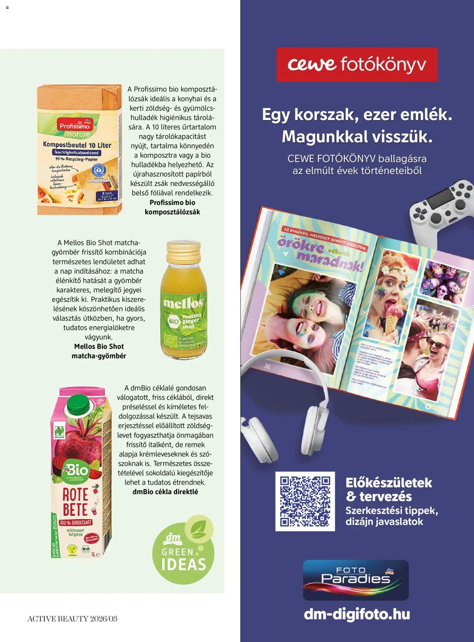 DM Drogerie Markt újság 2026.03.26. DM Drogerie Markt Active Beauty 2026/03 (2026-03-26 - 2026-04-30)