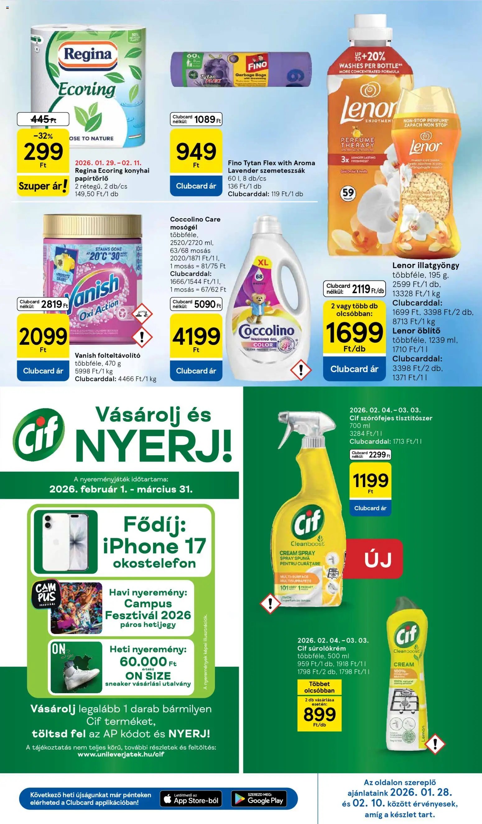 Tesco újság 2026.02.05. Akciós újság Tesco (2026-02-05 - 2026-02-11)