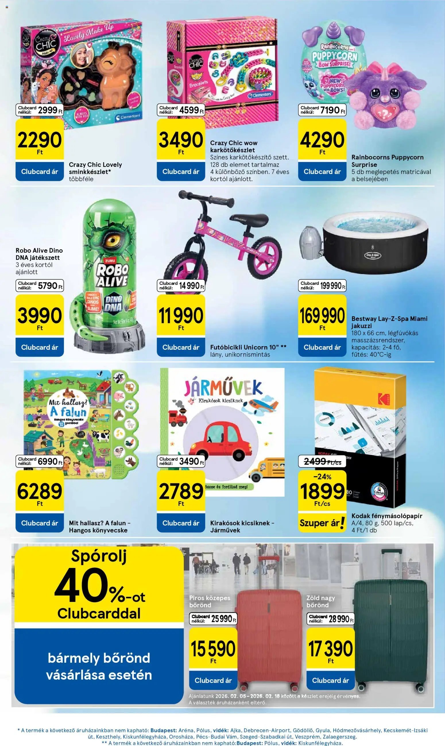 Tesco újság 2026.02.05. Akciós újság Tesco (2026-02-05 - 2026-02-11)