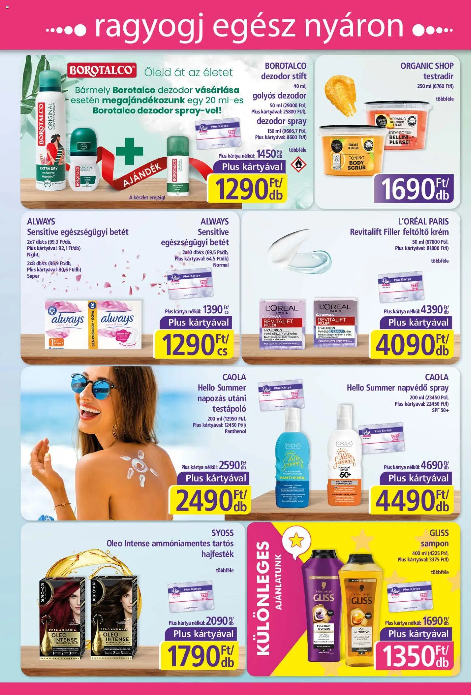 Plus Market újság 2026.07.02. Plus Market akciós újság