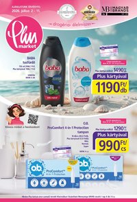 Plus Market újság 2026.07.02. Plus Market akciós újság