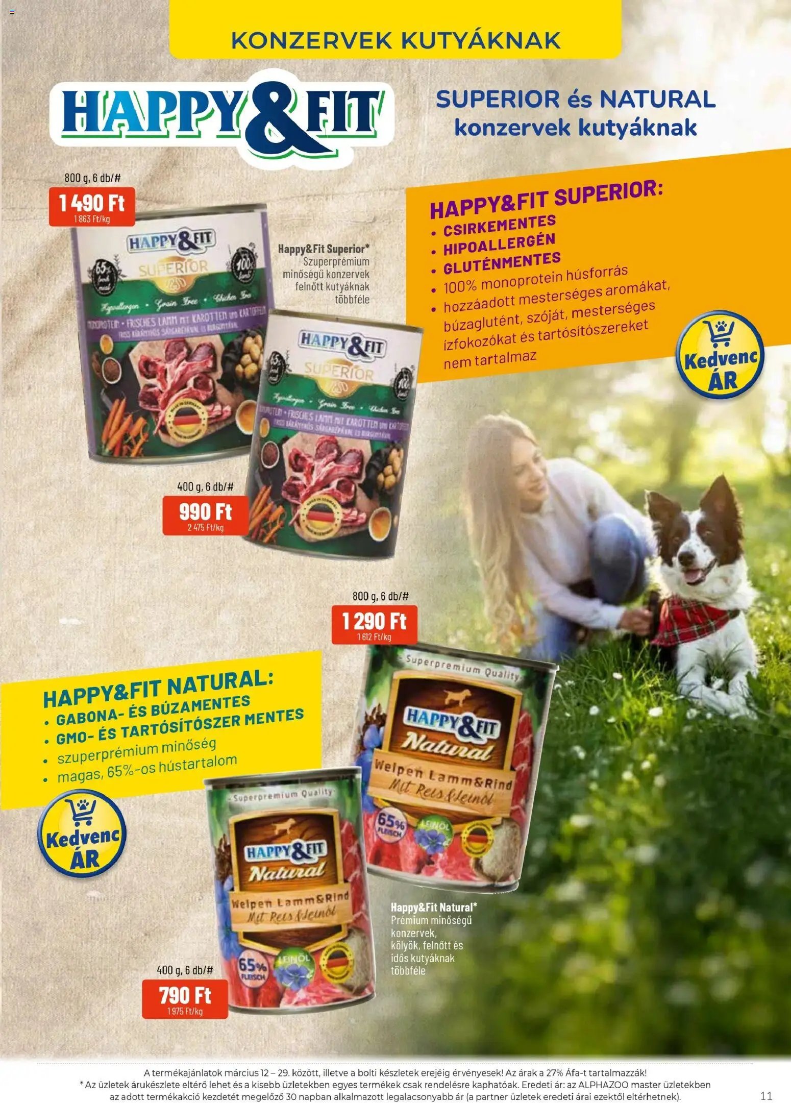 AlphaZoo újság 2026.03.12. AlphaZoo akciós újság (2026-03-12 - 2026-03-29)
