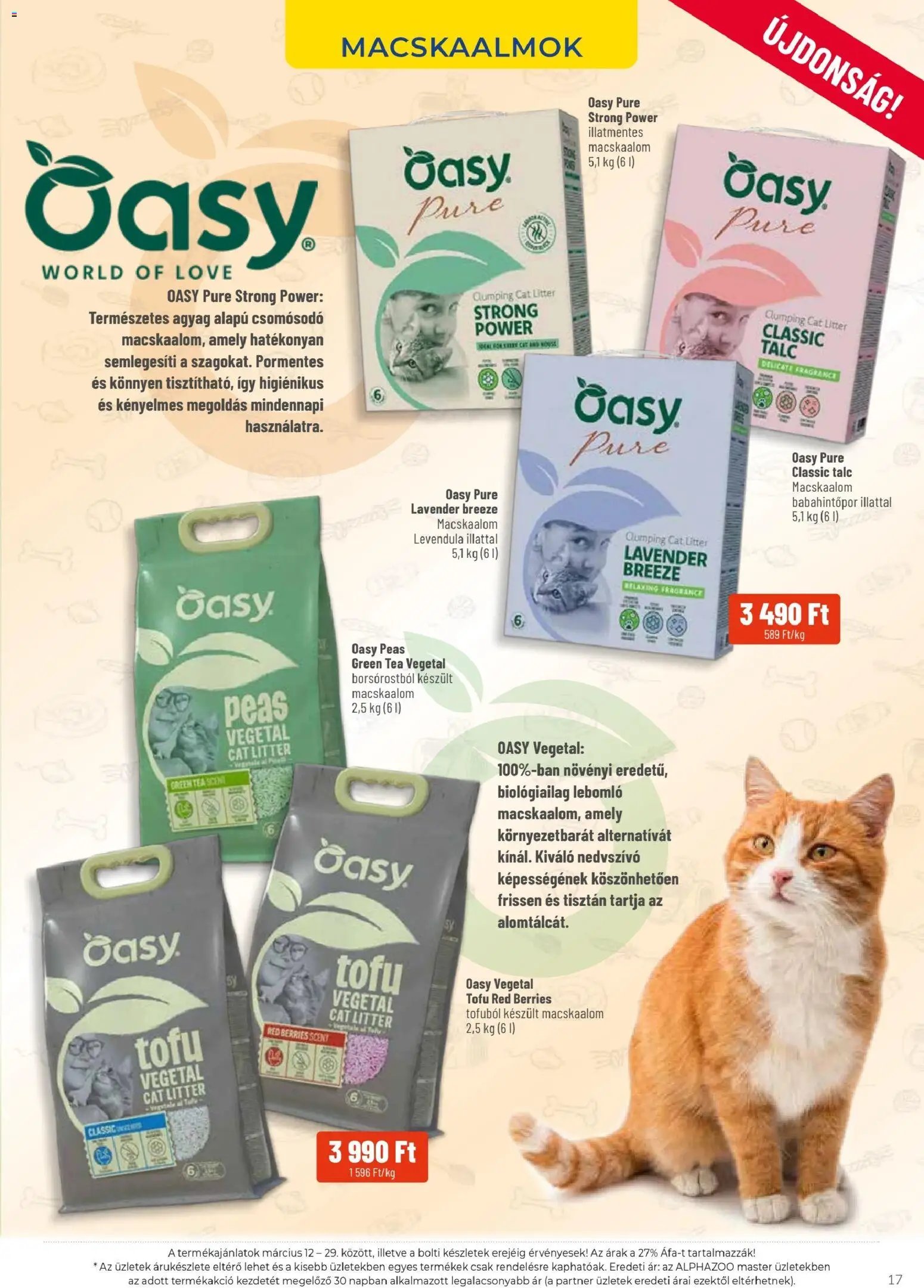 AlphaZoo újság 2026.03.12. AlphaZoo akciós újság (2026-03-12 - 2026-03-29)