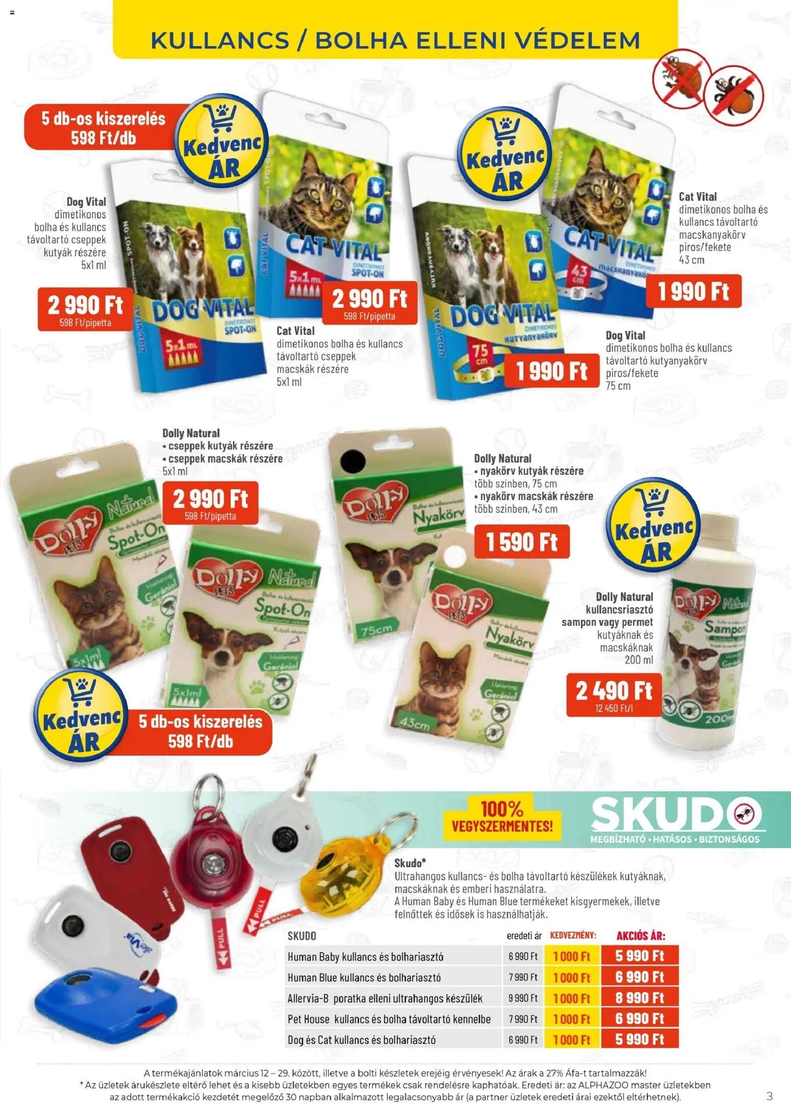 AlphaZoo újság 2026.03.12. AlphaZoo akciós újság (2026-03-12 - 2026-03-29)