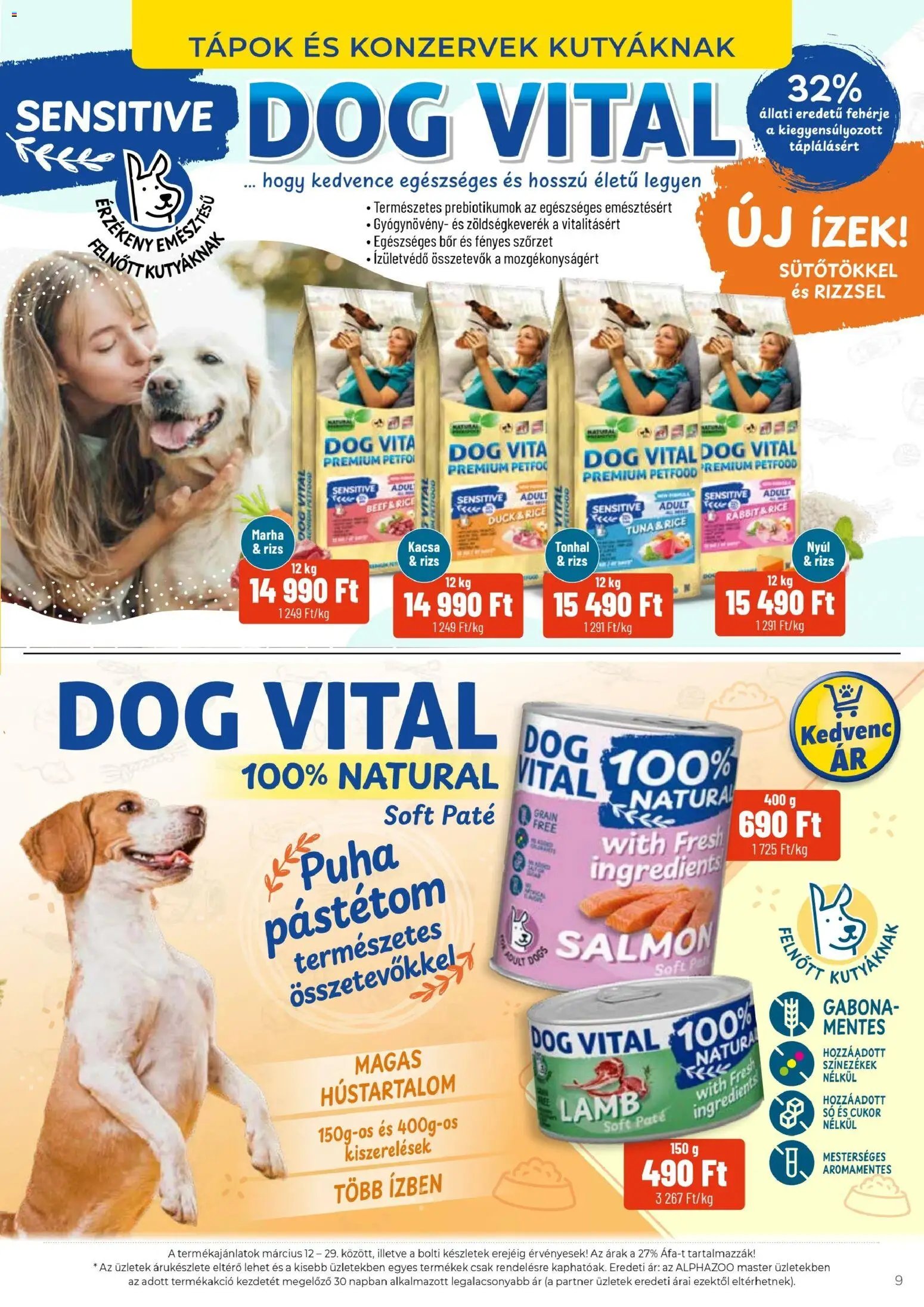AlphaZoo újság 2026.03.12. AlphaZoo akciós újság (2026-03-12 - 2026-03-29)