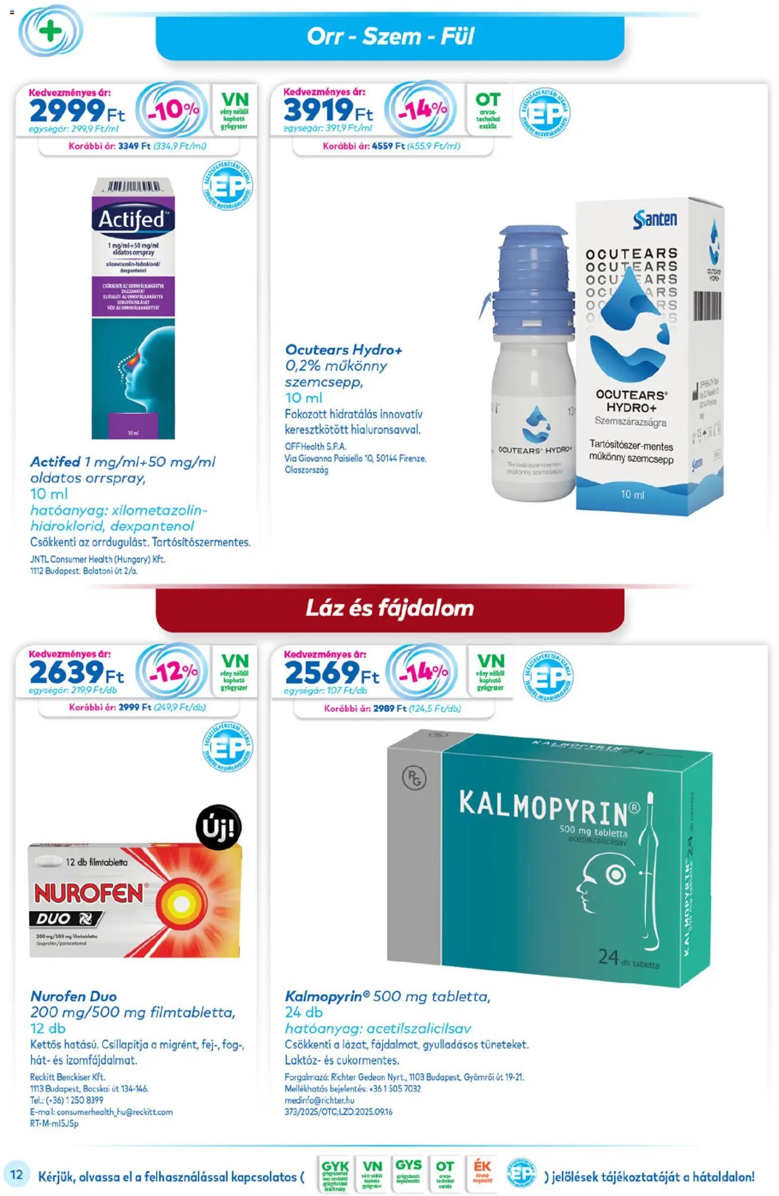 Gyöngy Patikák újság 2025.12.01. Akciós újság Gyöngy Patikák (2025-12-01 - 2025-12-31)