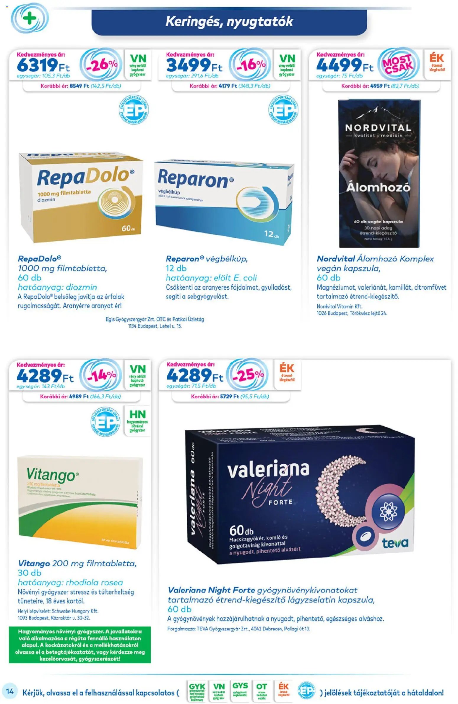 Gyöngy Patikák újság 2025.12.01. Akciós újság Gyöngy Patikák (2025-12-01 - 2025-12-31)