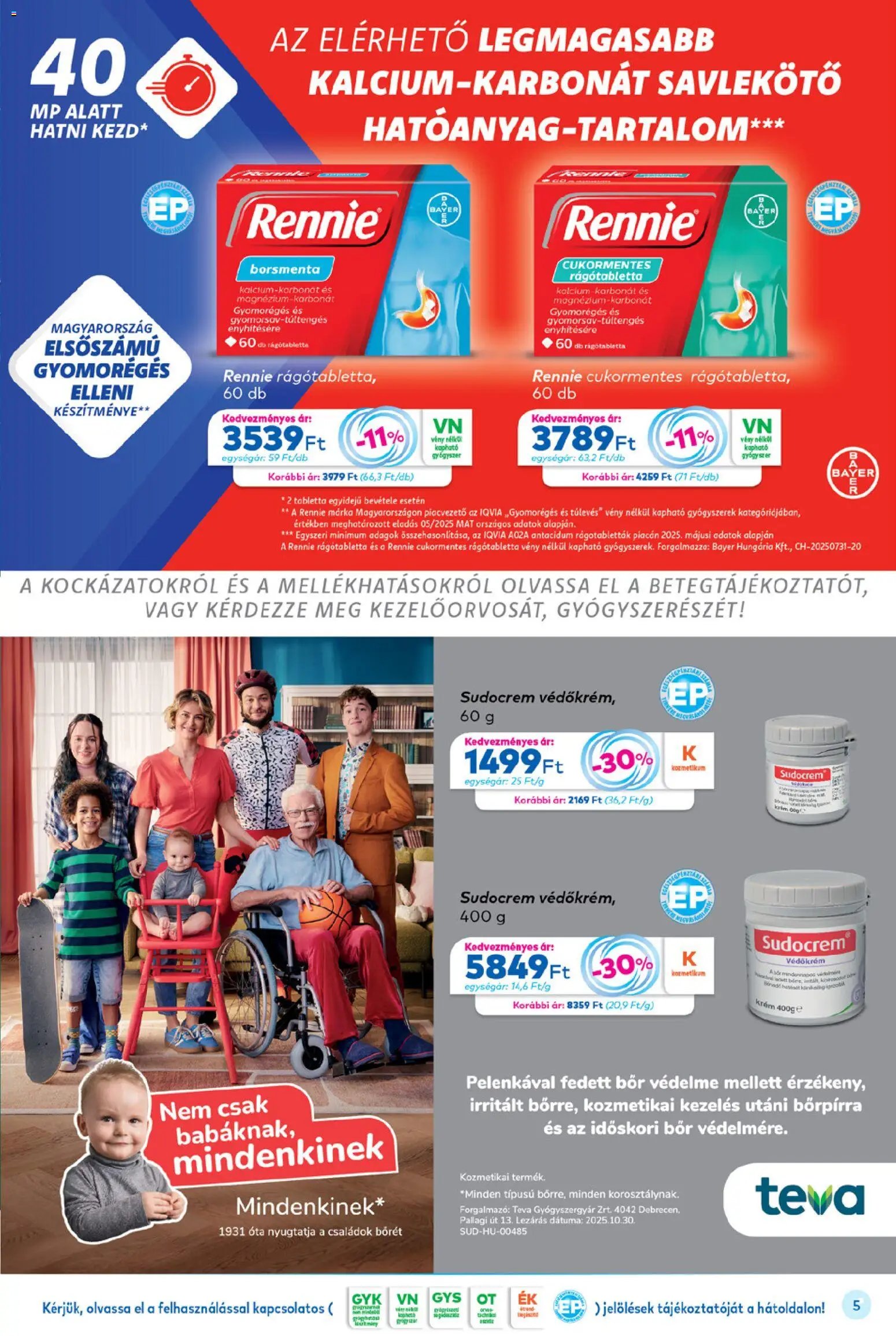 Gyöngy Patikák újság 2025.12.01. Akciós újság Gyöngy Patikák (2025-12-01 - 2025-12-31)