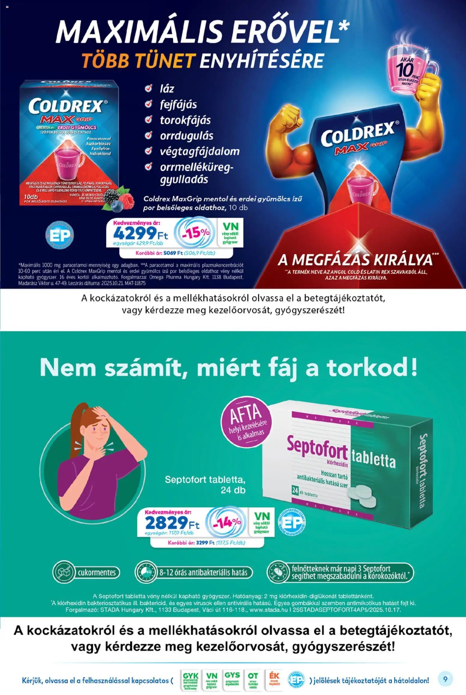 Gyöngy Patikák újság 2025.12.01. Akciós újság Gyöngy Patikák (2025-12-01 - 2025-12-31)