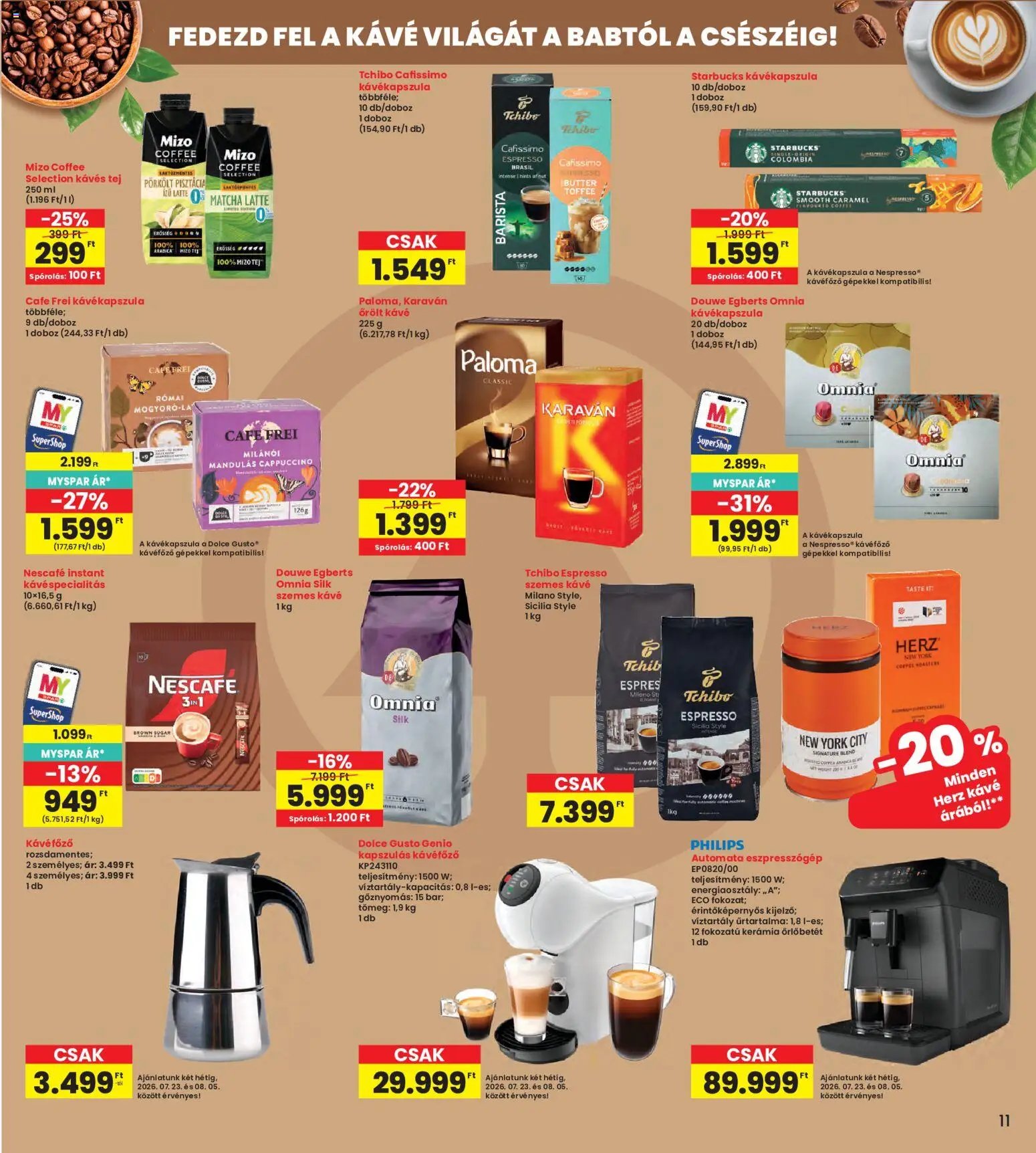 Interspar újság 2026.07.23. Interspar akciós újság