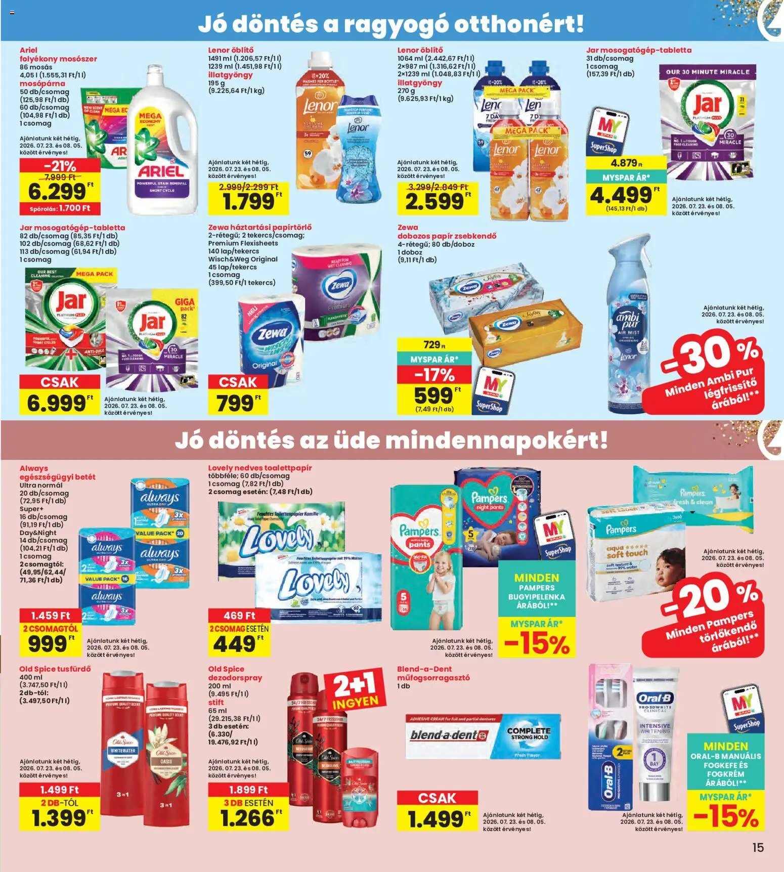 Interspar újság 2026.07.23. Interspar akciós újság