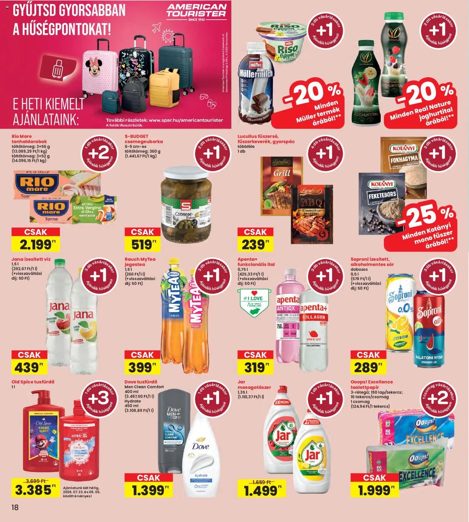Interspar újság 2026.07.23. Interspar akciós újság