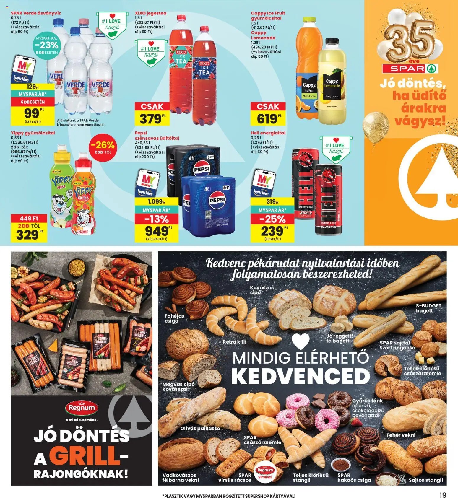 Interspar újság 2026.07.23. Interspar akciós újság
