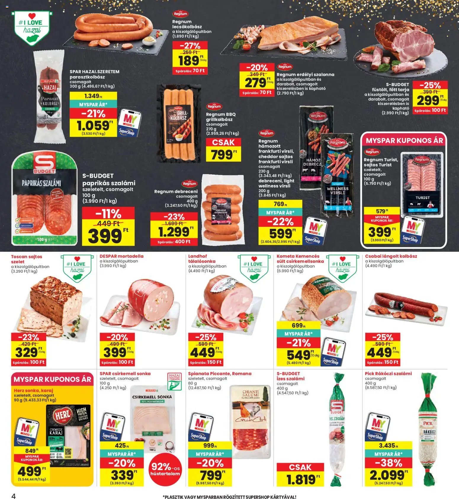 Interspar újság 2026.07.23. Interspar akciós újság