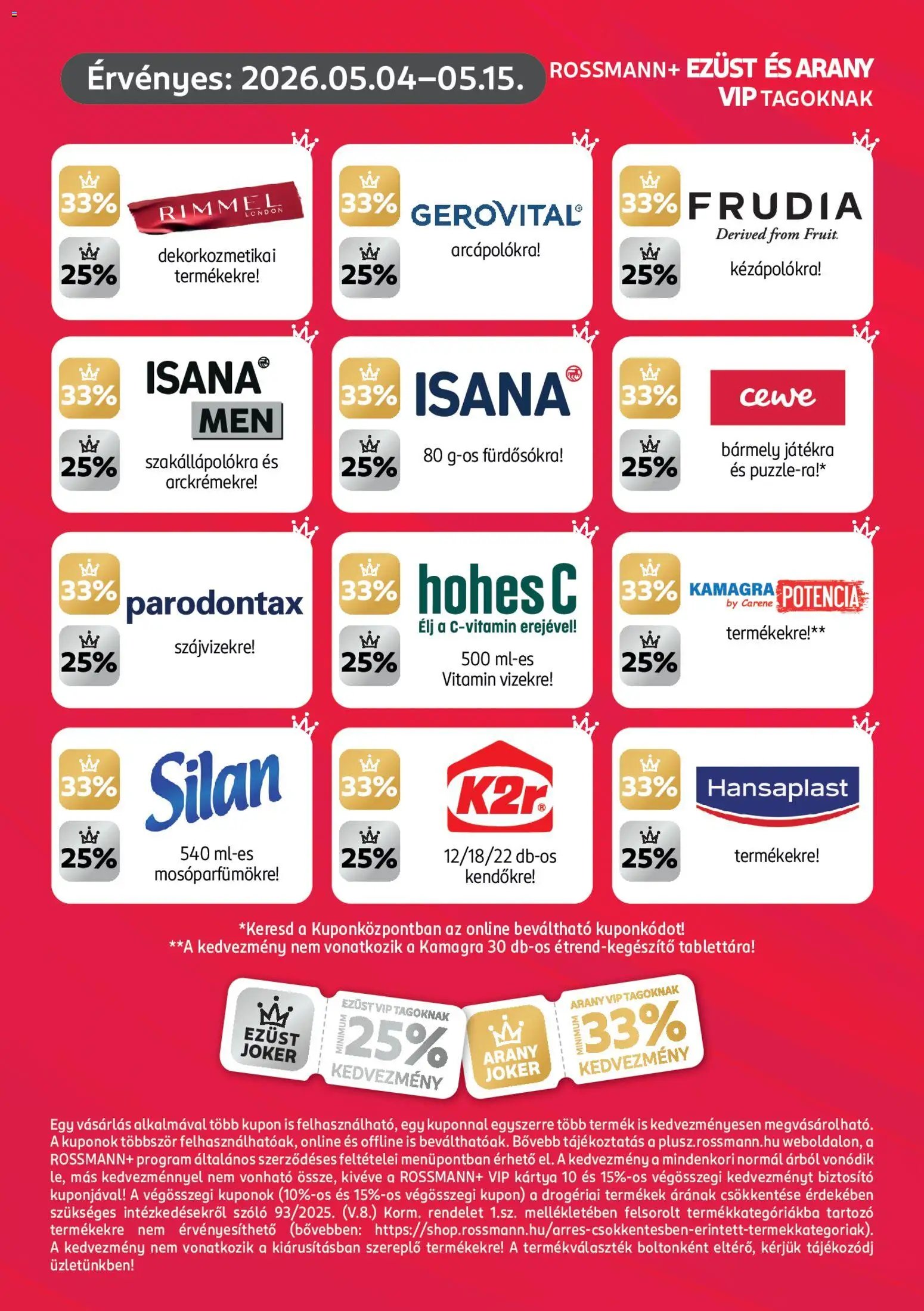 Rossmann újság 2026.05.04. Rossmann Szórólap (2026-05-04 - 2026-05-15)