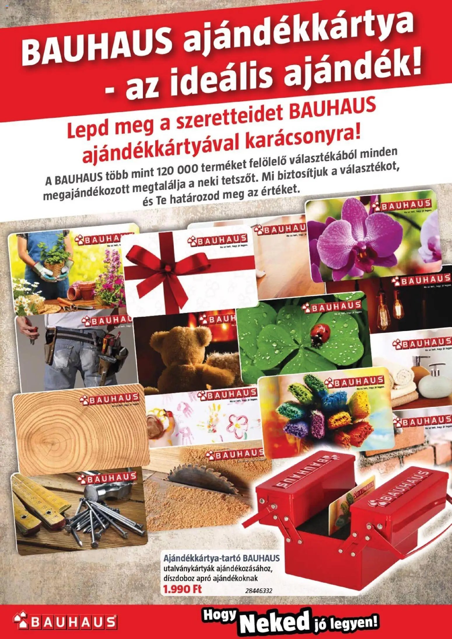 Bauhaus újság 2025.11.06. Akciós újság Bauhaus (2025-11-06 - 2025-12-02)