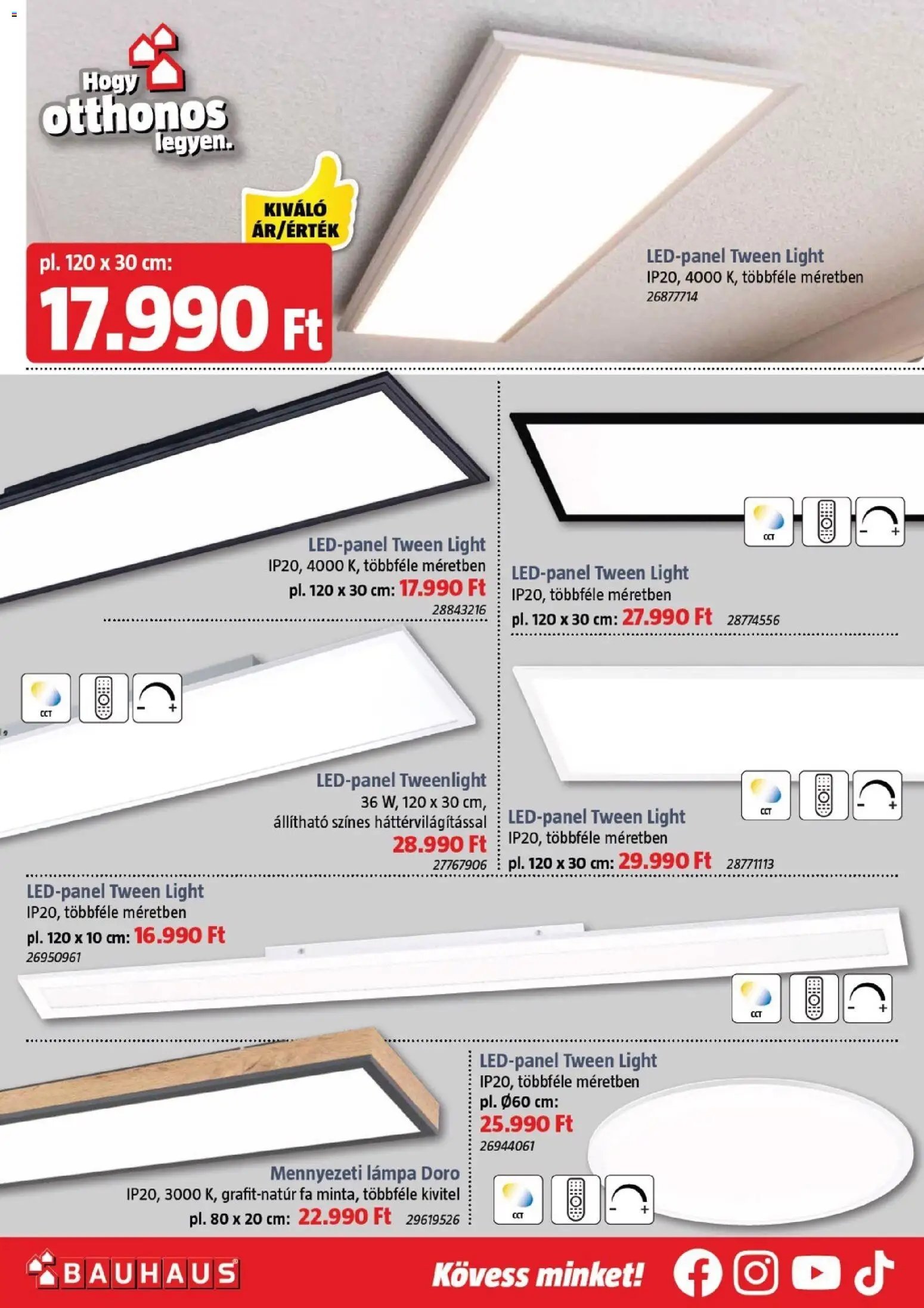 Bauhaus újság 2025.11.06. Akciós újság Bauhaus (2025-11-06 - 2025-12-02)