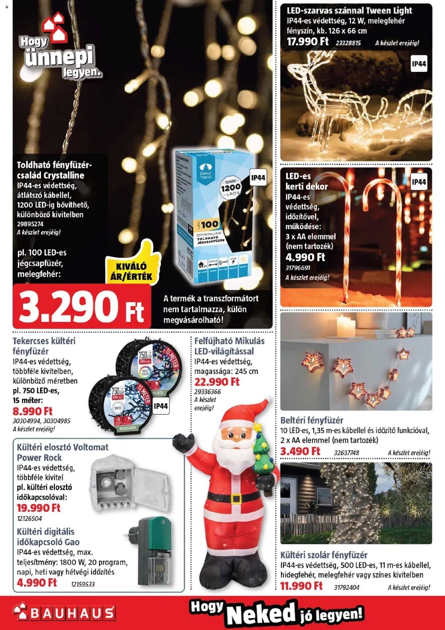 Bauhaus újság 2025.11.06. Akciós újság Bauhaus (2025-11-06 - 2025-12-02)