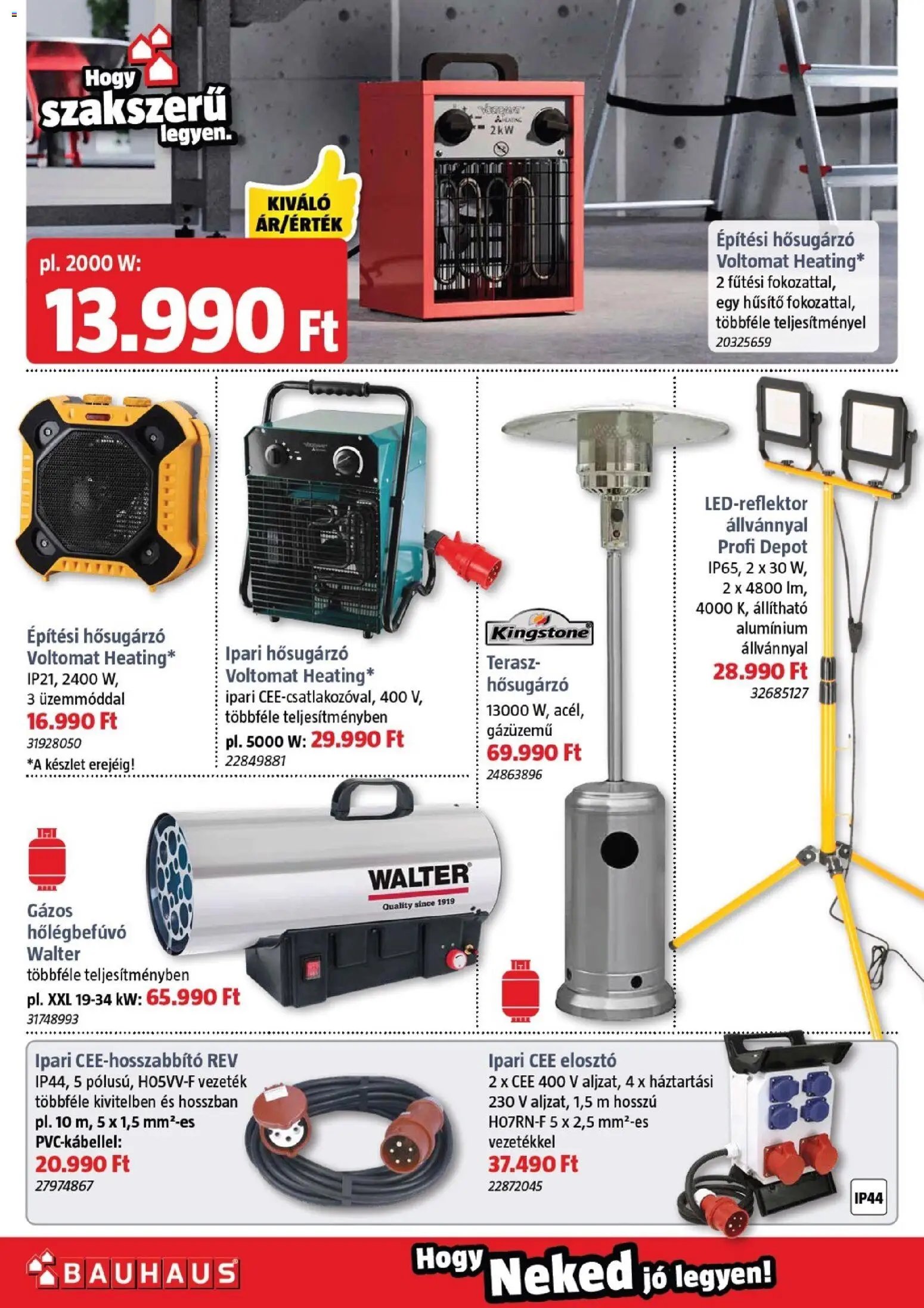 Bauhaus újság 2025.11.06. Akciós újság Bauhaus (2025-11-06 - 2025-12-02)