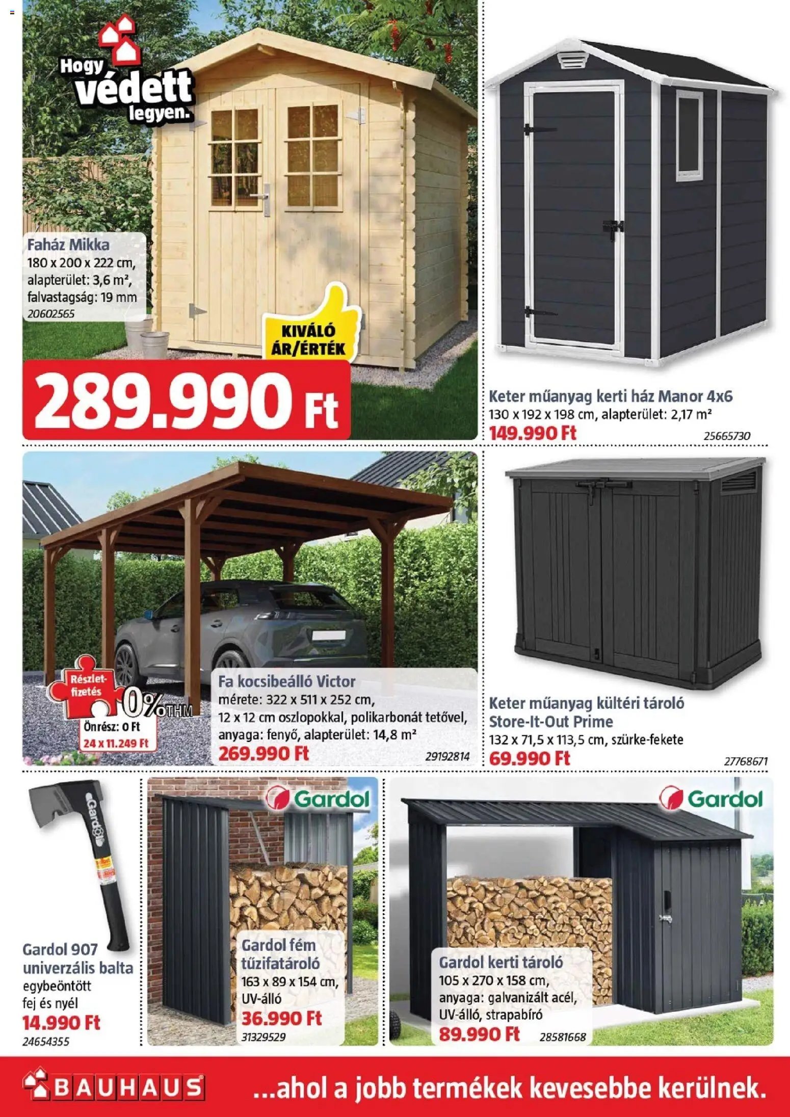 Bauhaus újság 2025.11.06. Akciós újság Bauhaus (2025-11-06 - 2025-12-02)