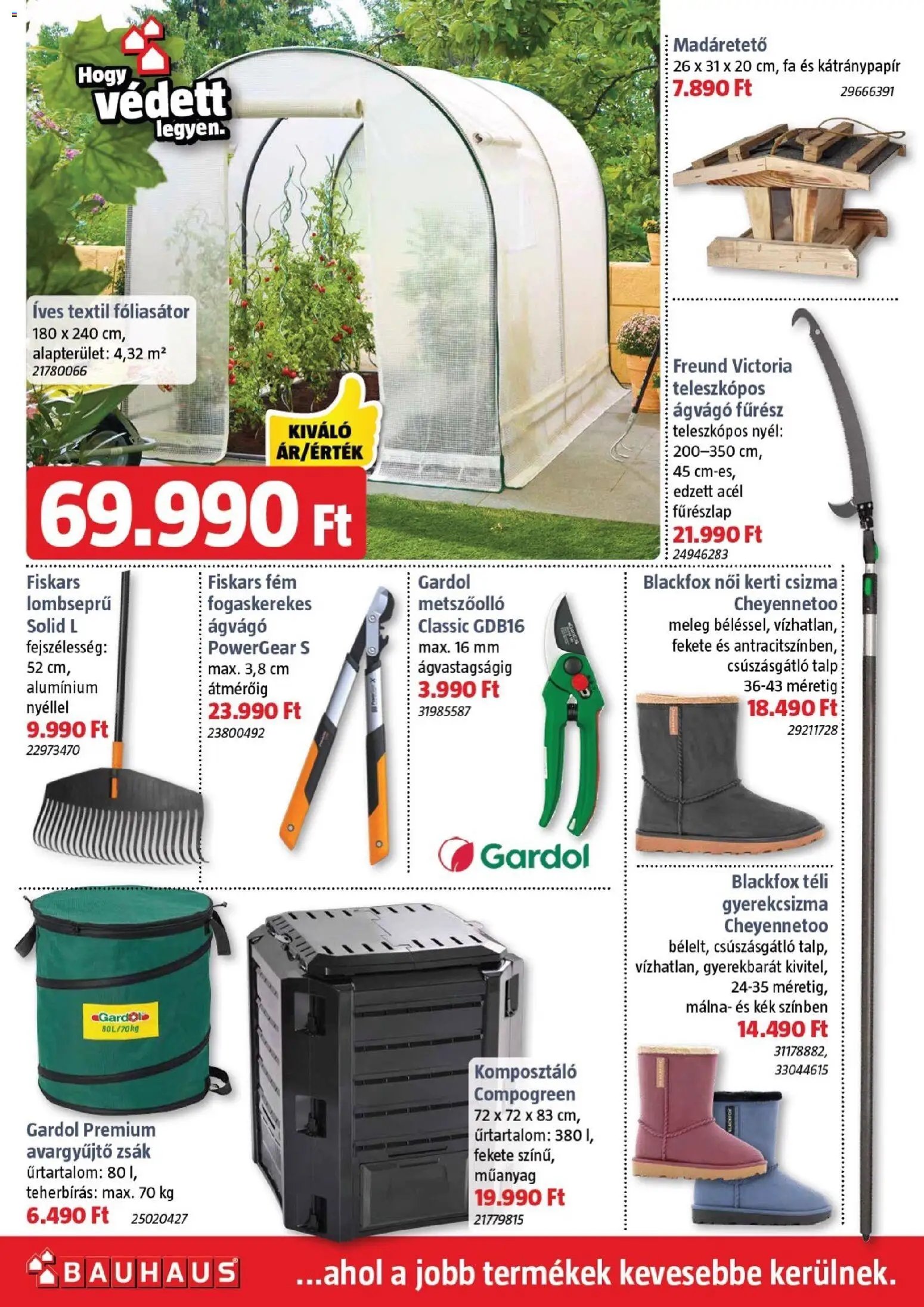 Bauhaus újság 2025.11.06. Akciós újság Bauhaus (2025-11-06 - 2025-12-02)