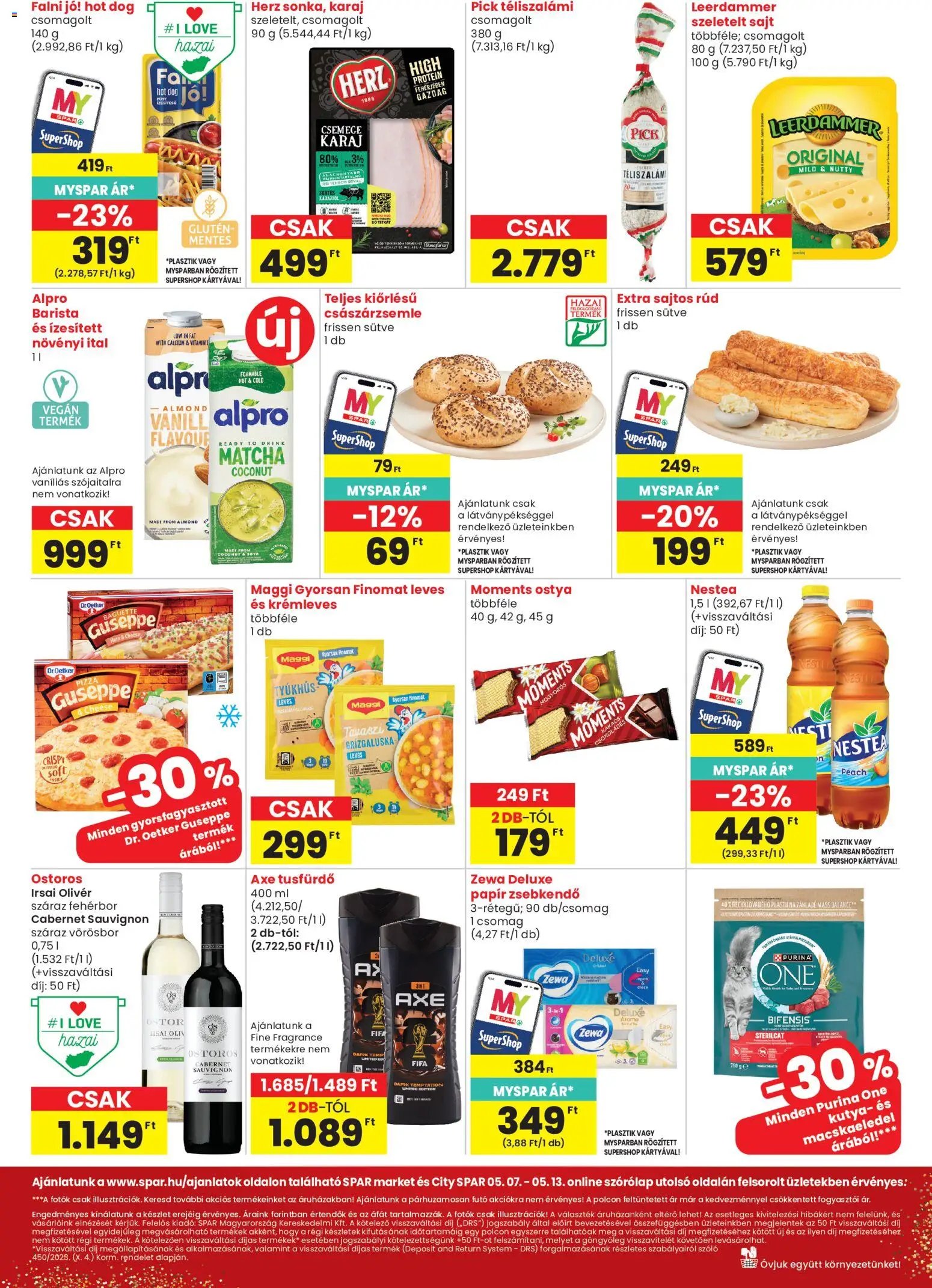 Spar újság 2026.05.07. Spar City szórólap (2026-05-07 - 2026-05-13)