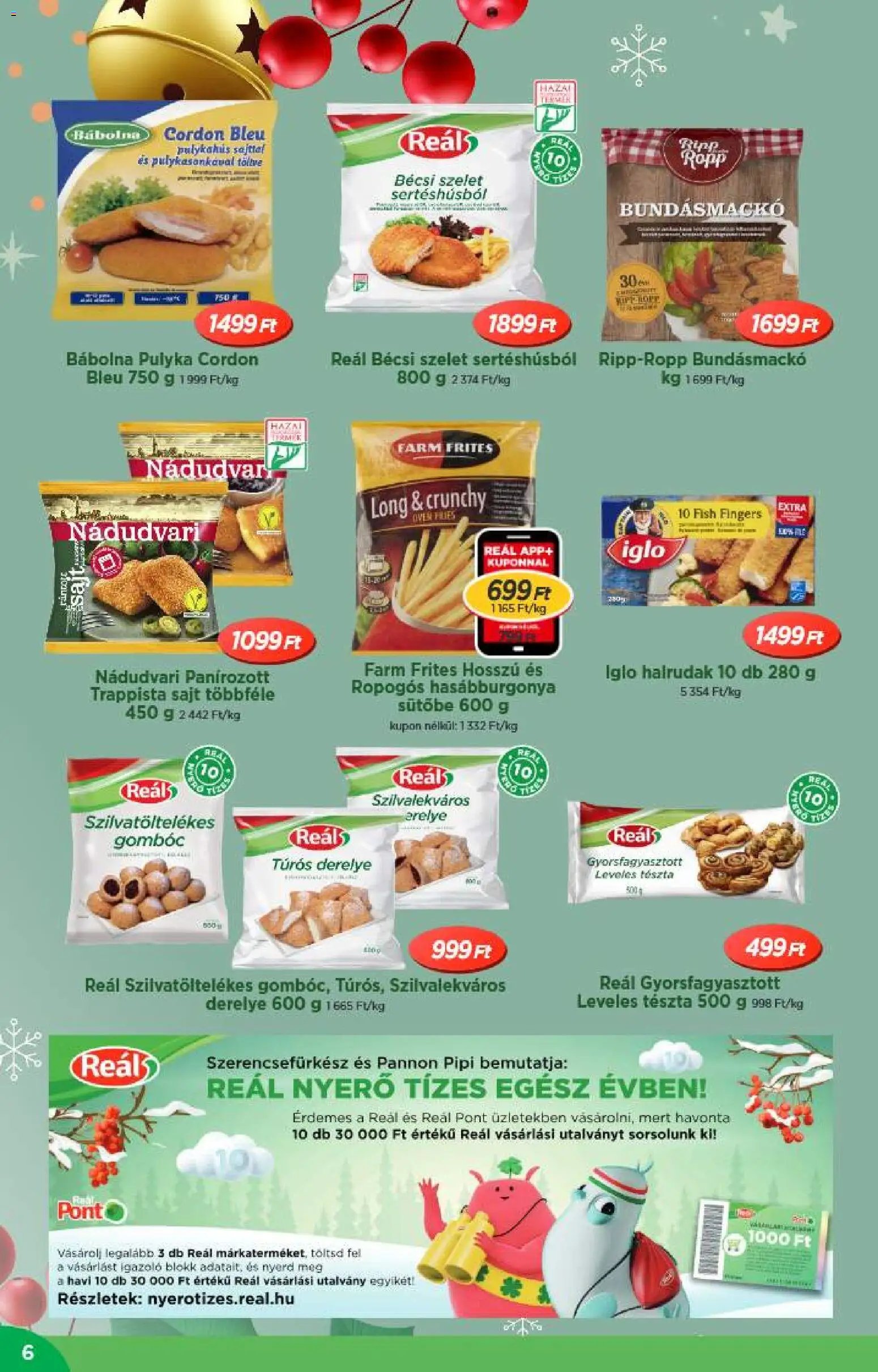 Reál újság 2025.11.26. Akciós újság Reál (2025-11-26 - 2025-12-07)