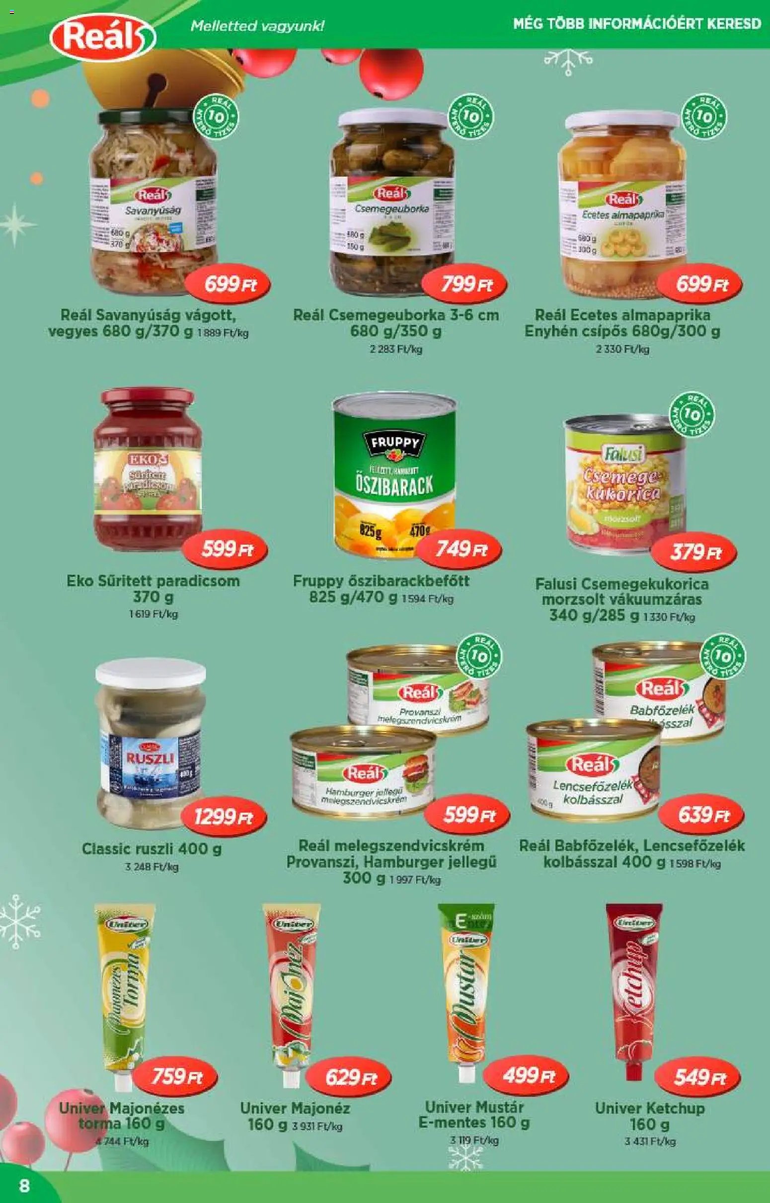 Reál újság 2025.11.26. Akciós újság Reál (2025-11-26 - 2025-12-07)