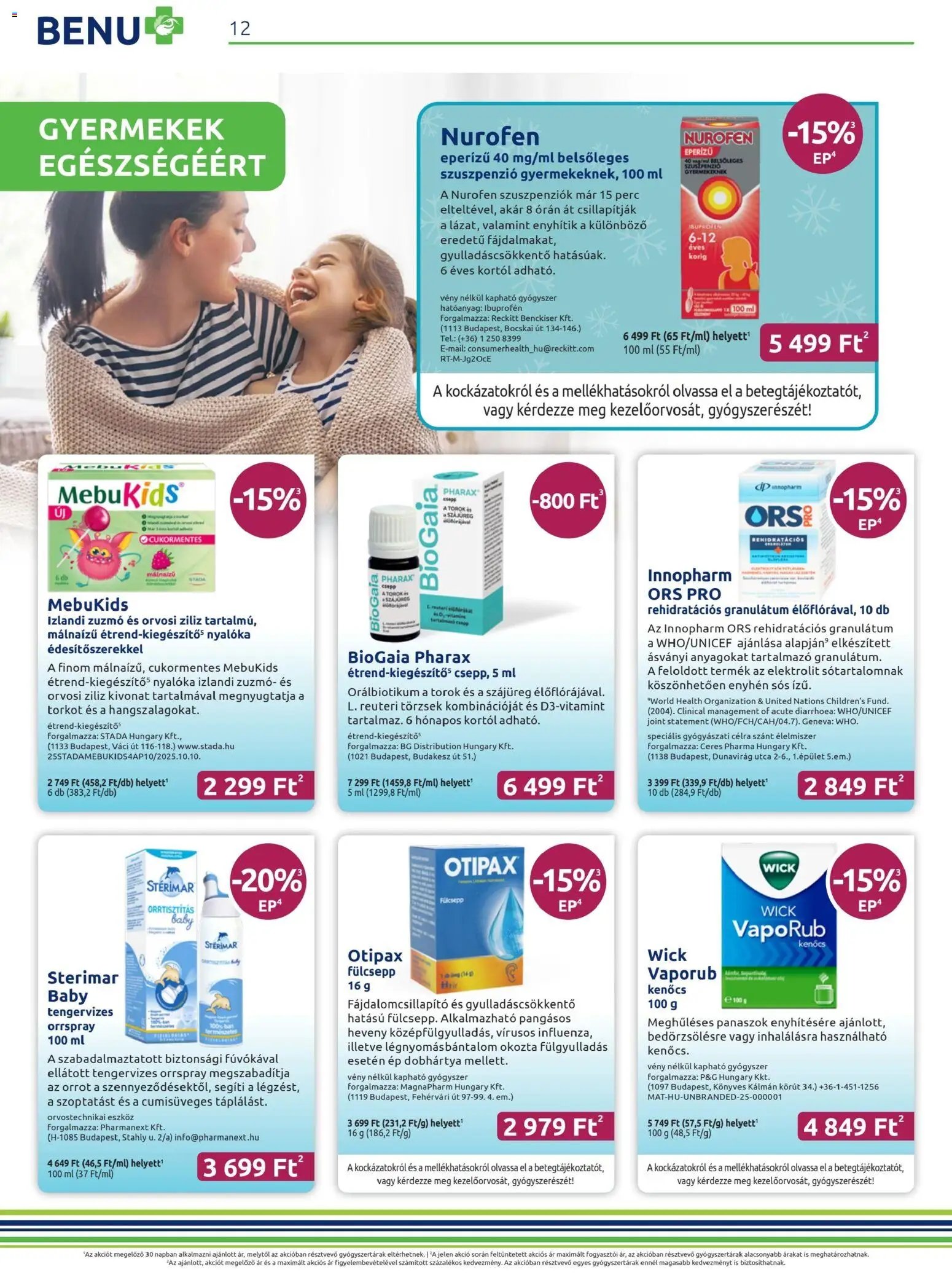 BENU Gyógyszertárak újság 2026.02.01. Akciós újság BENU Gyógyszertárak (2026-02-01 - 2026-02-28)